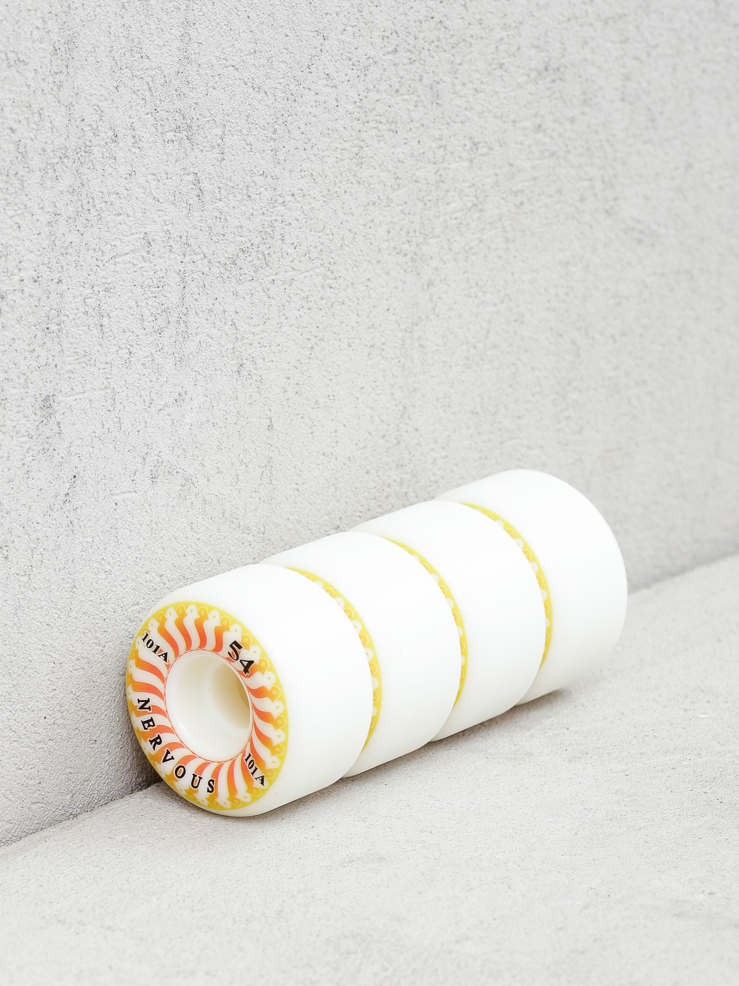 Kolečka Nervous Swirl Conical (yellow)