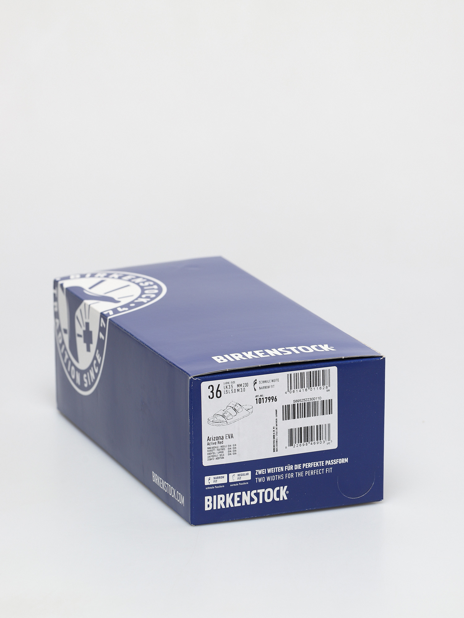 Plážovky Birkenstock Arizona Eva Narrow Wmn (gym active red)