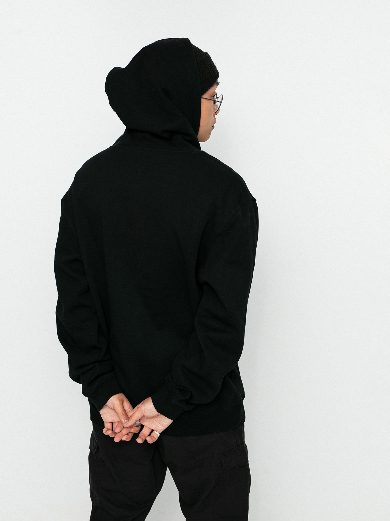 Mikina s kapucí eS Hyper Logo HD (black)