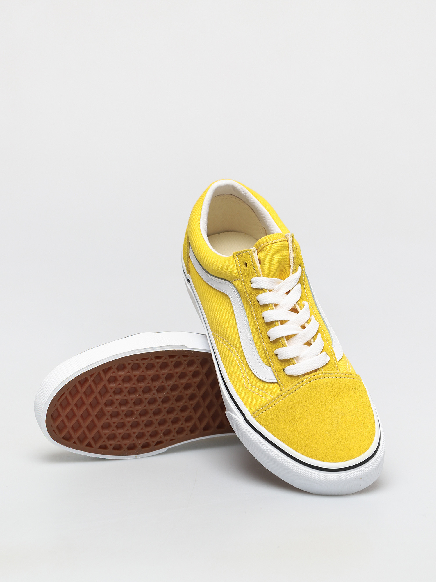 Boty Vans Old Skool (cyber yellow/true white)