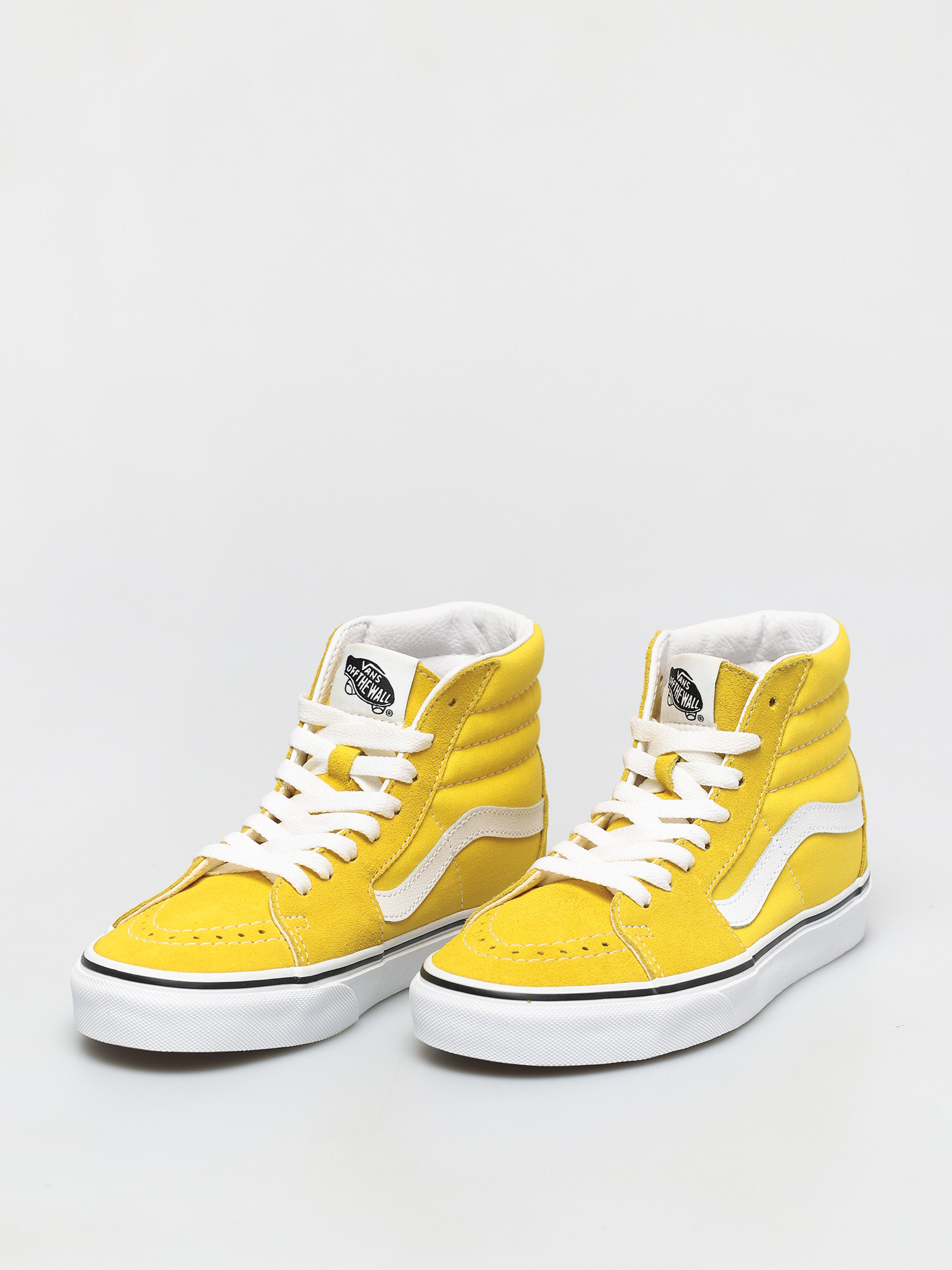 Boty Vans Sk8 Hi (cyber yellow/true white)