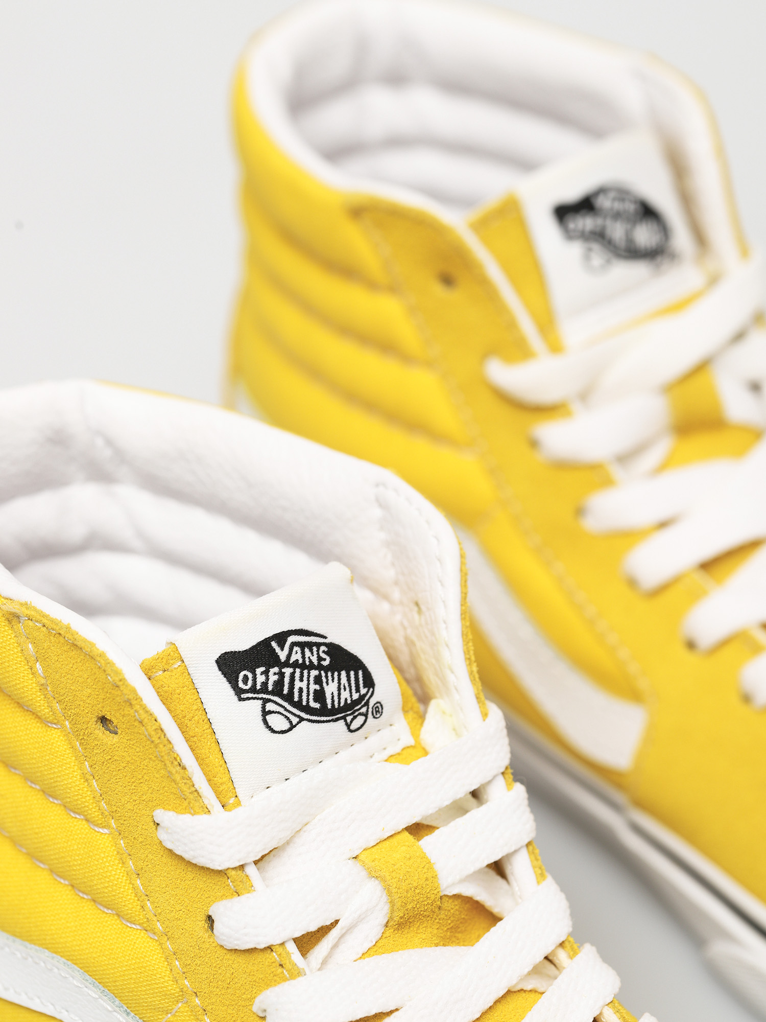 Boty Vans Sk8 Hi (cyber yellow/true white)