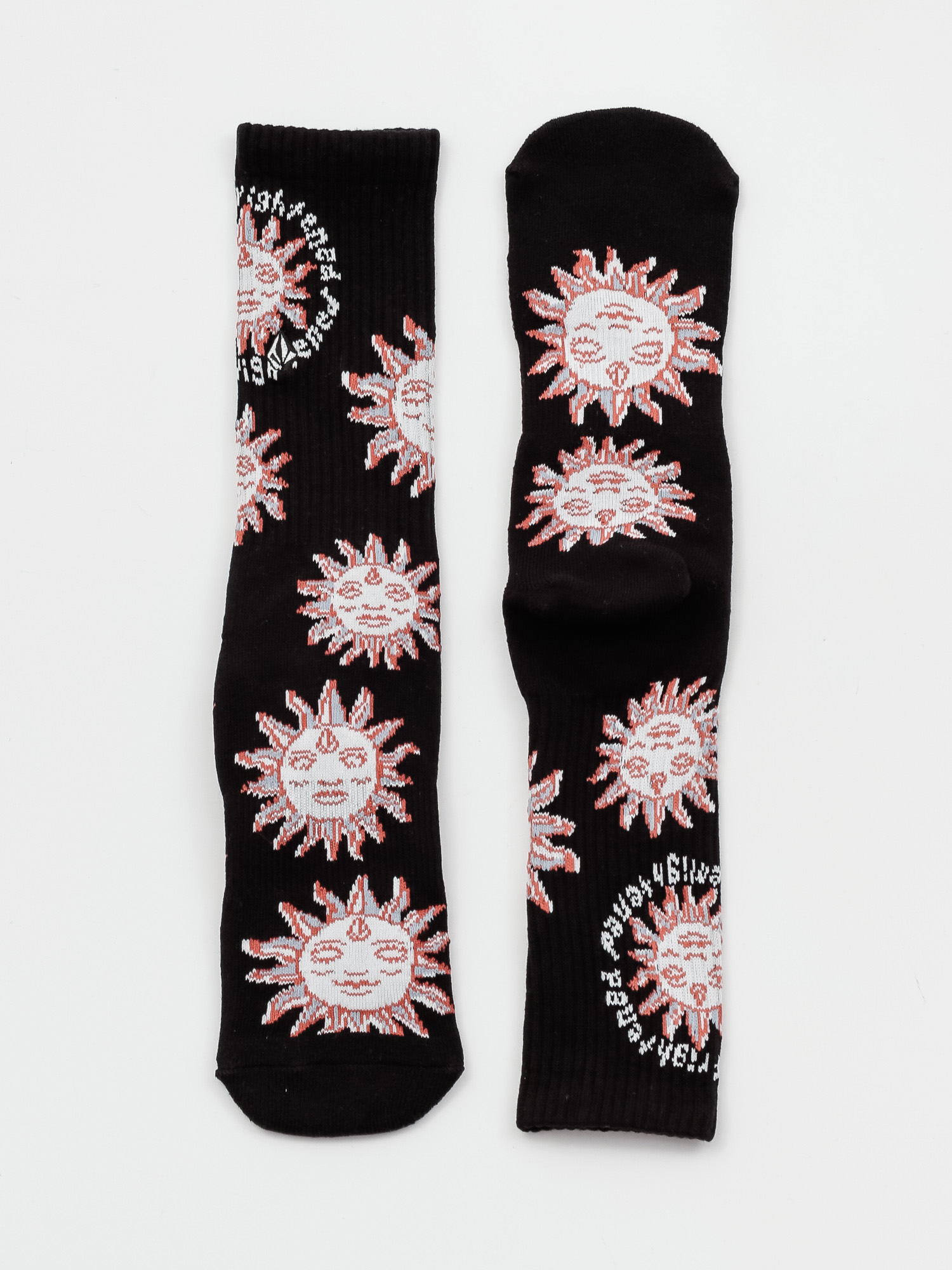 Ponožky Volcom Vibes Socks (black out)
