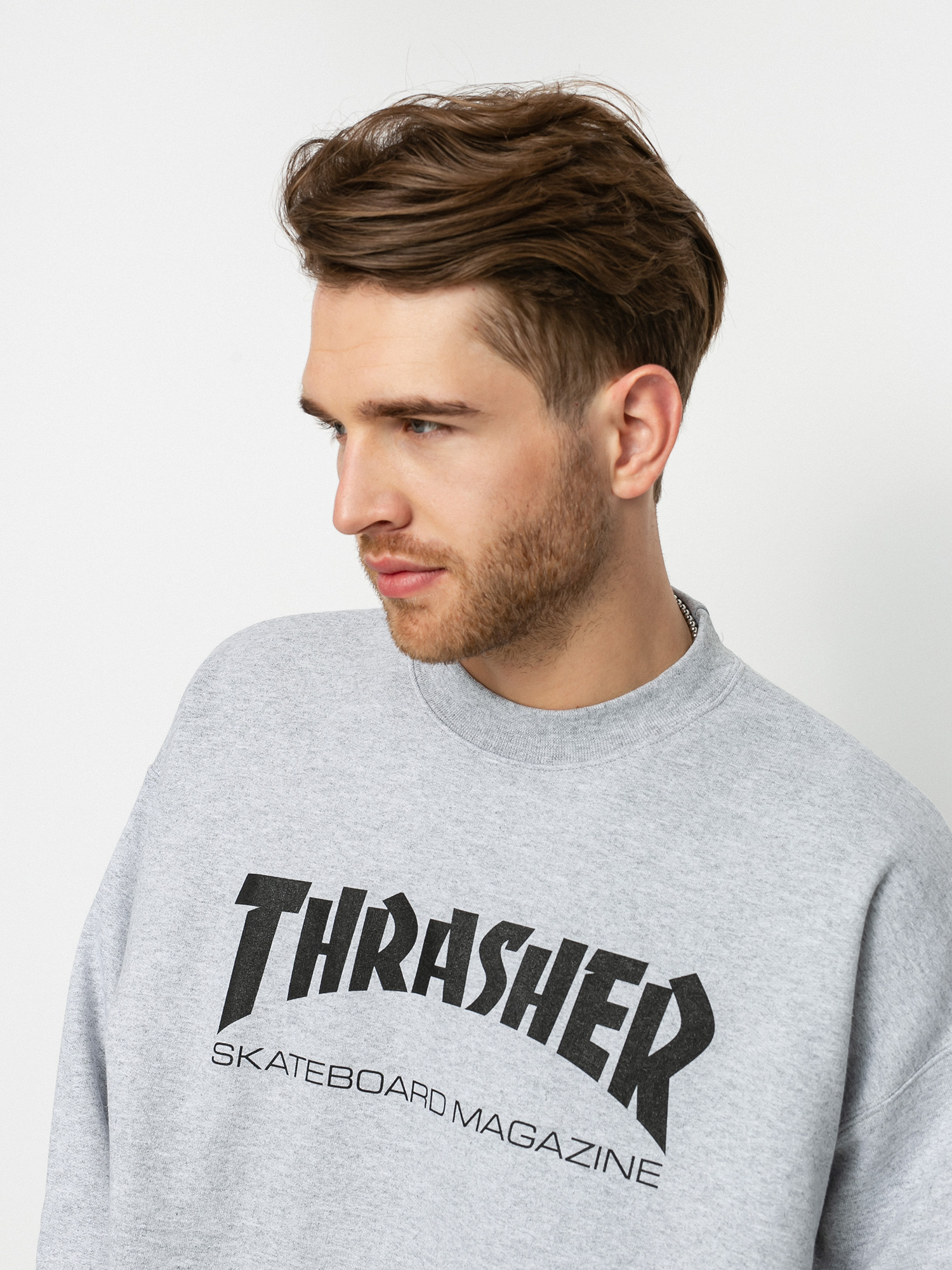 Thrasher Mikina Skate Mag (grey)