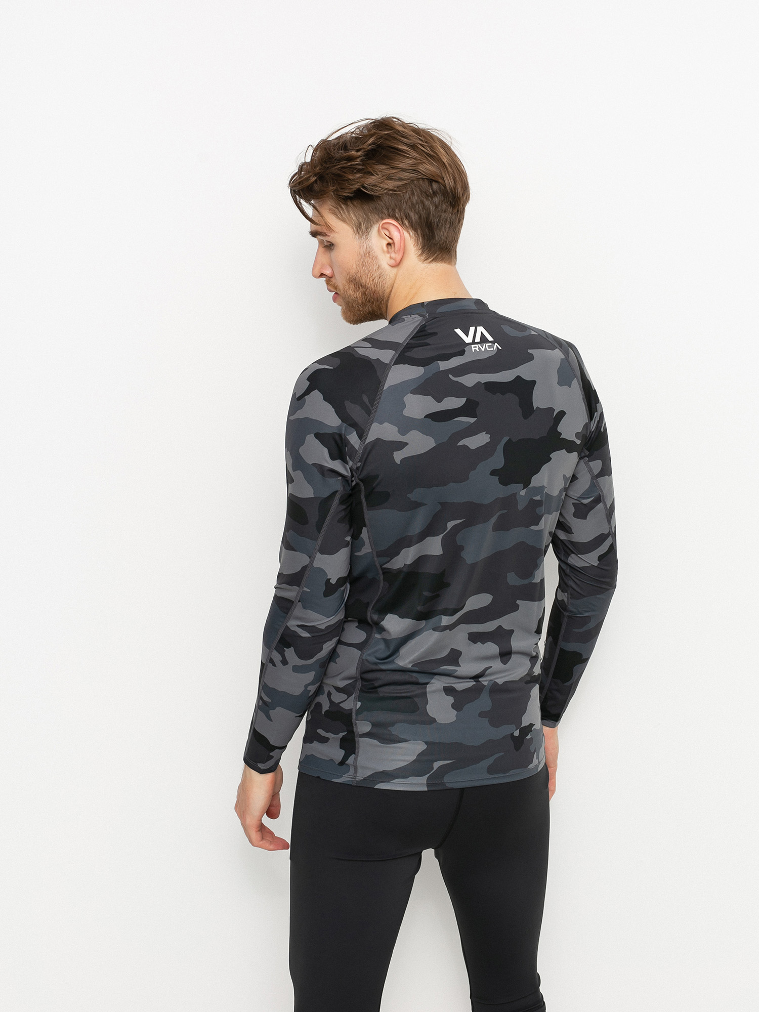 Triko RVCA Sport Rashguard (camo)