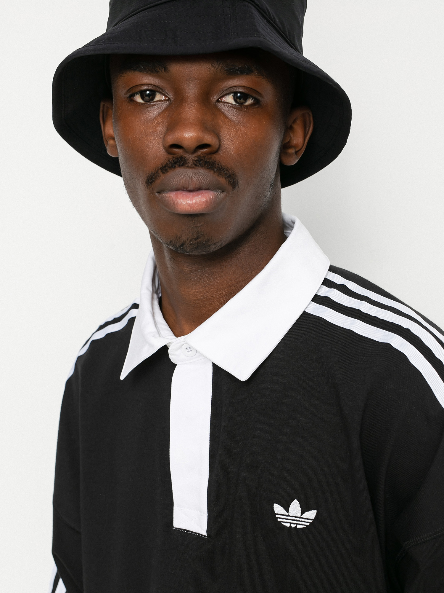 Triko adidas Solid Rugby (black/white)