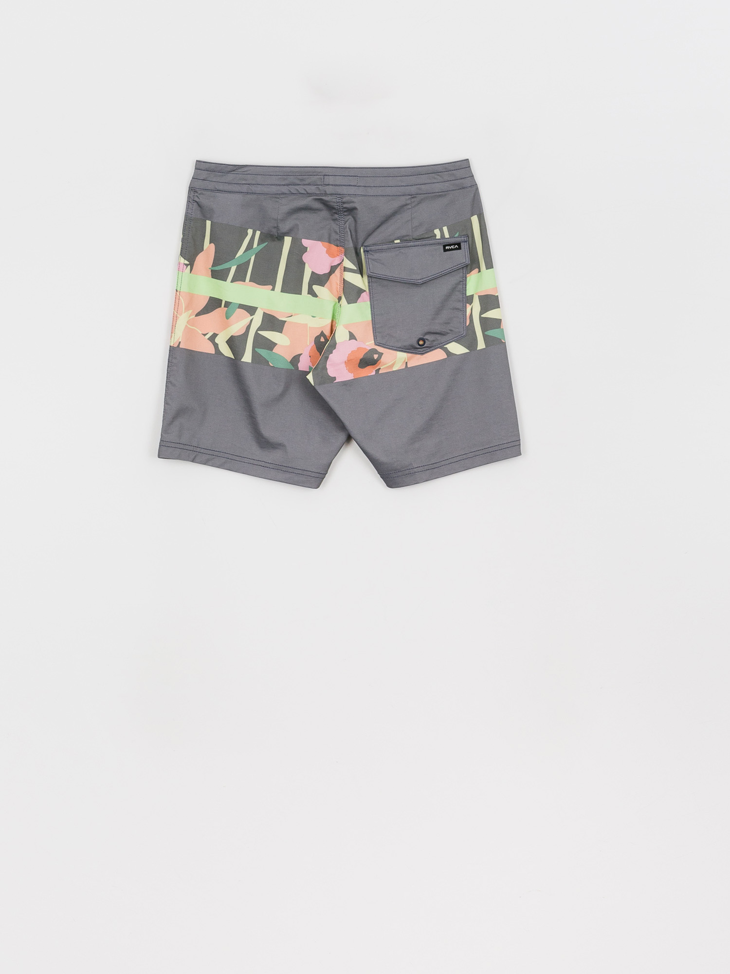 Plážové kraťasy RVCA Westport Print Trunk (moody blue)