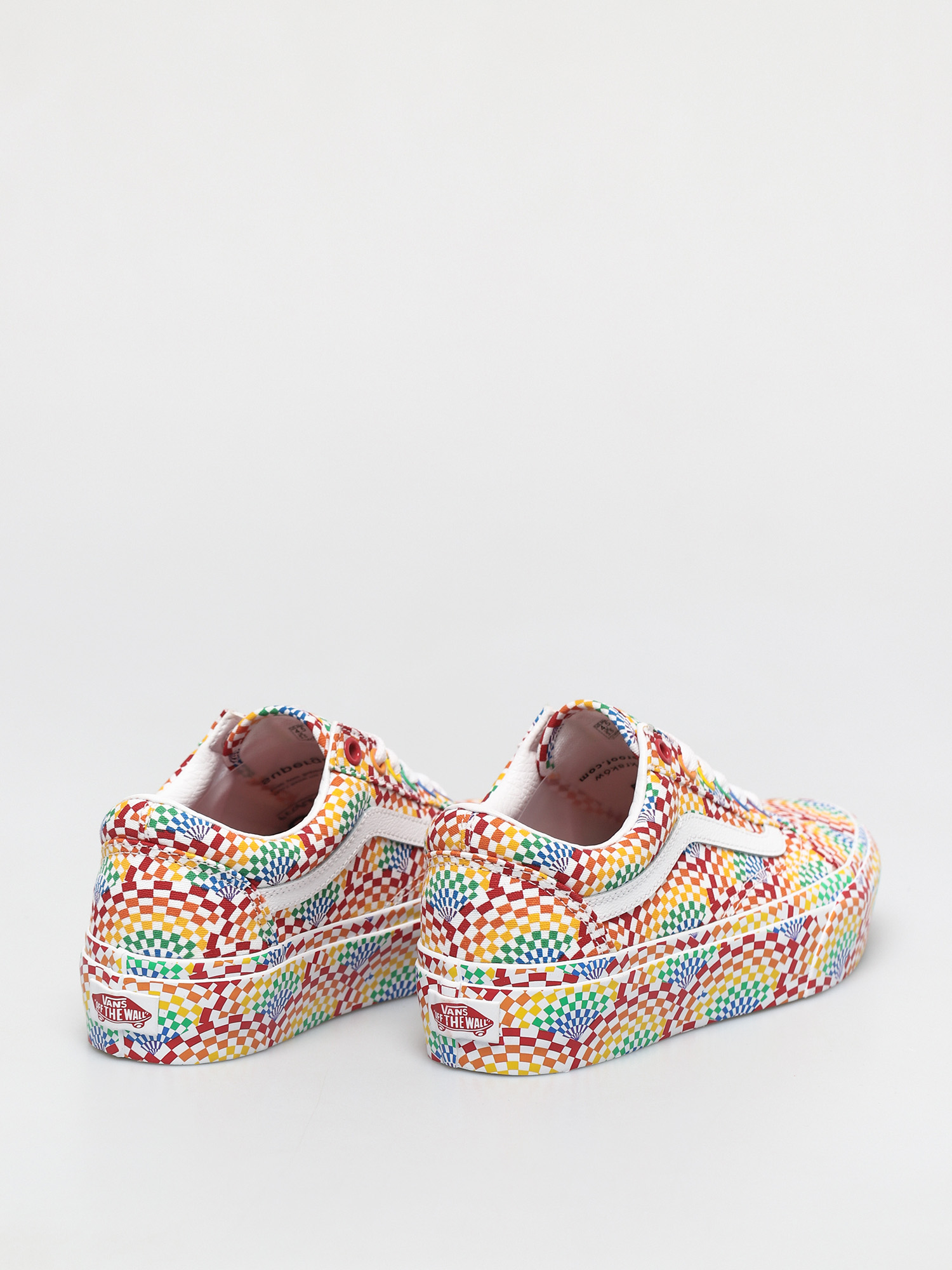 Boty Vans Old Skool Platform (pride multi/true white)