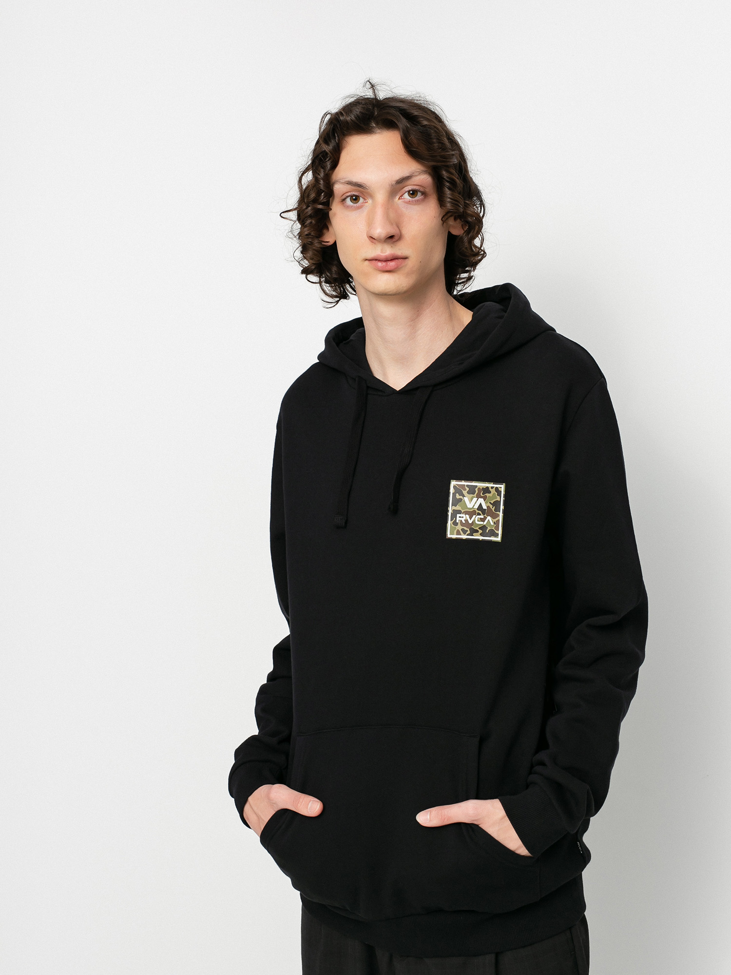 Mikina s kapucí RVCA Va All The Ways Multl HD (camo)