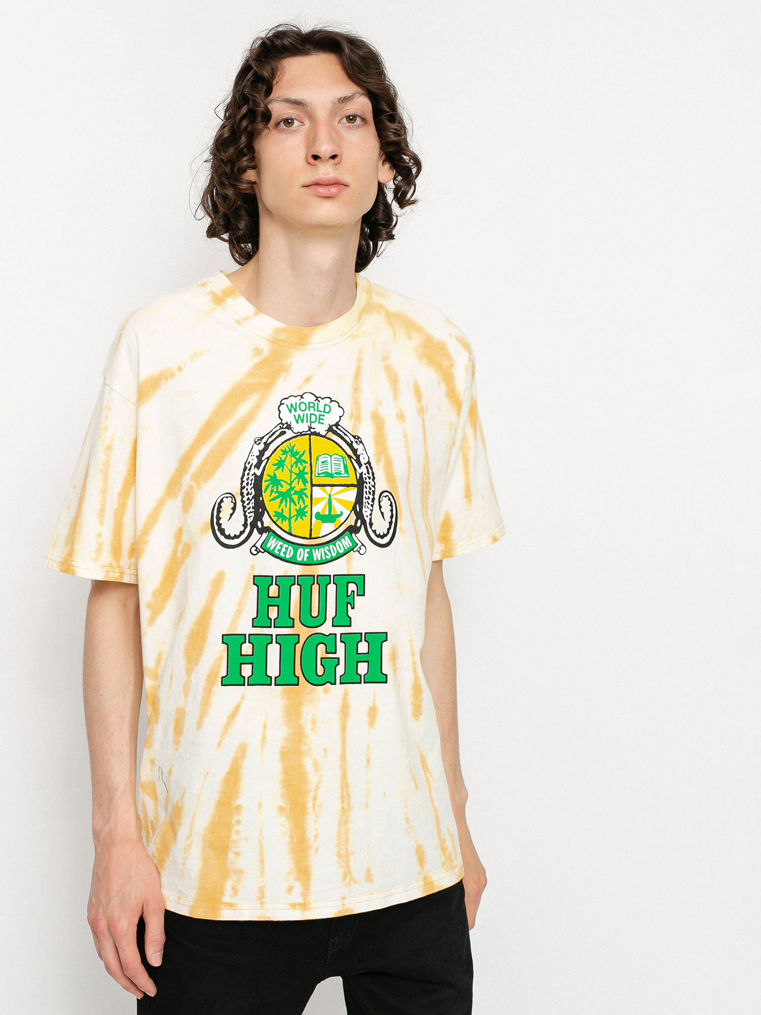 Tričko HUF High (gold)