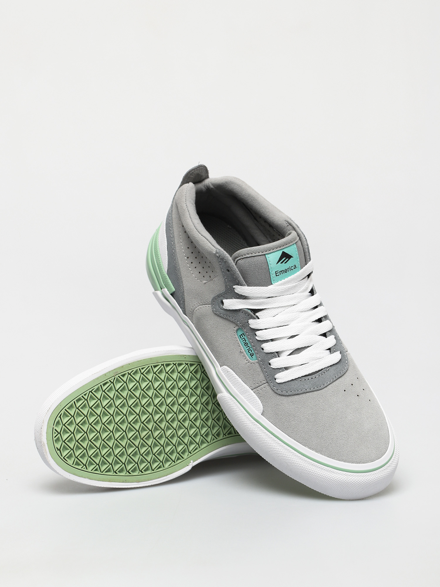 Boty Emerica Pillar (grey/white/green)