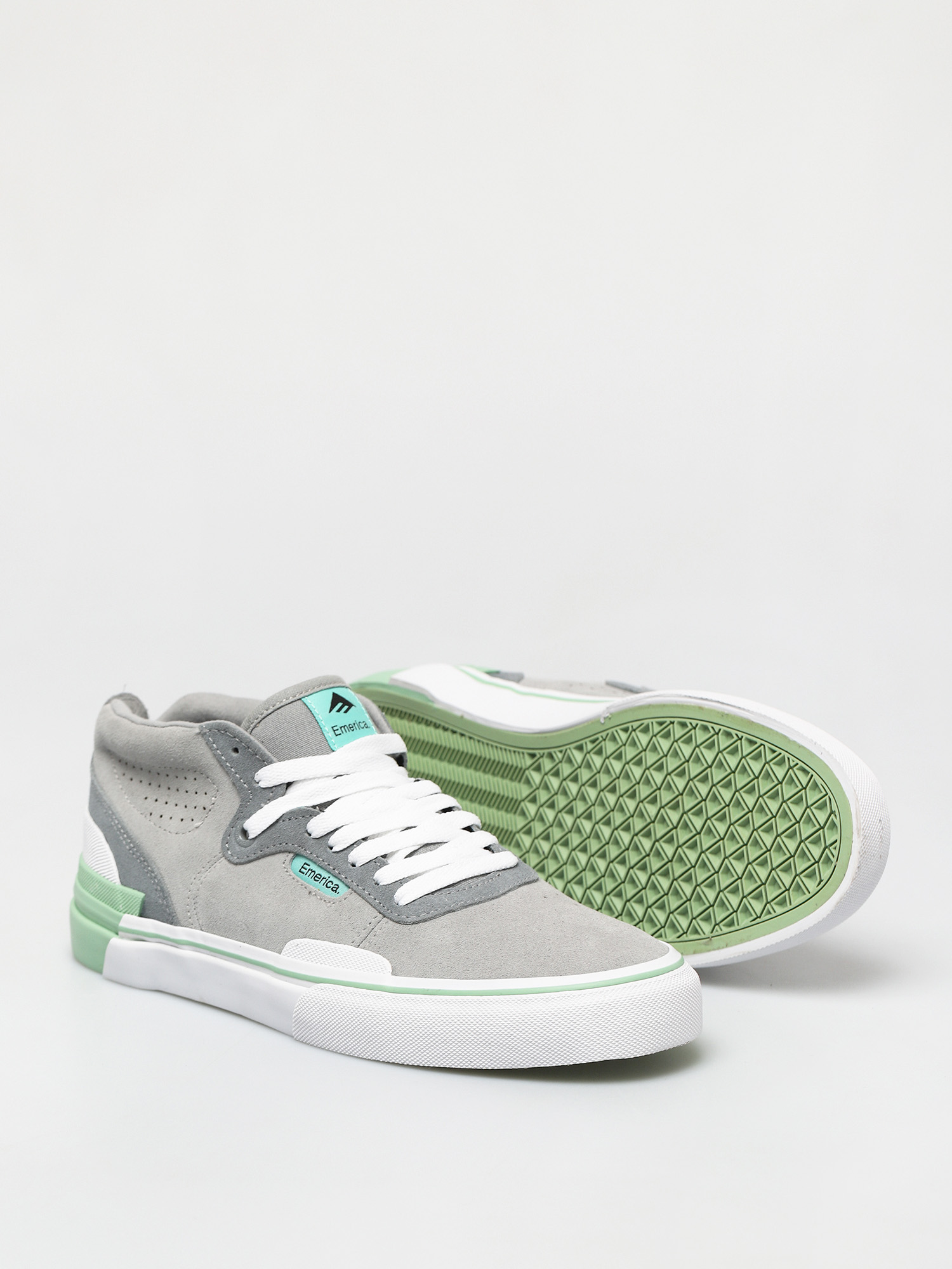Boty Emerica Pillar (grey/white/green)