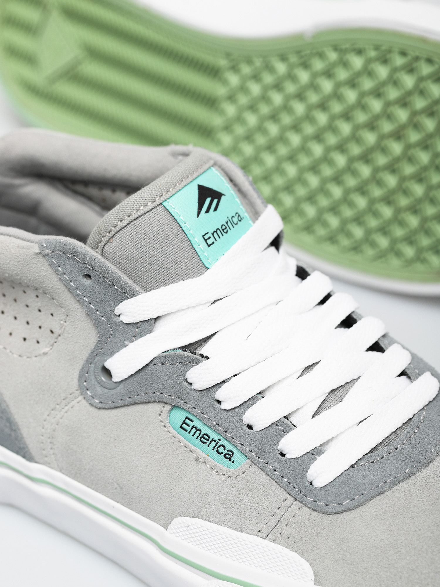 Boty Emerica Pillar (grey/white/green)