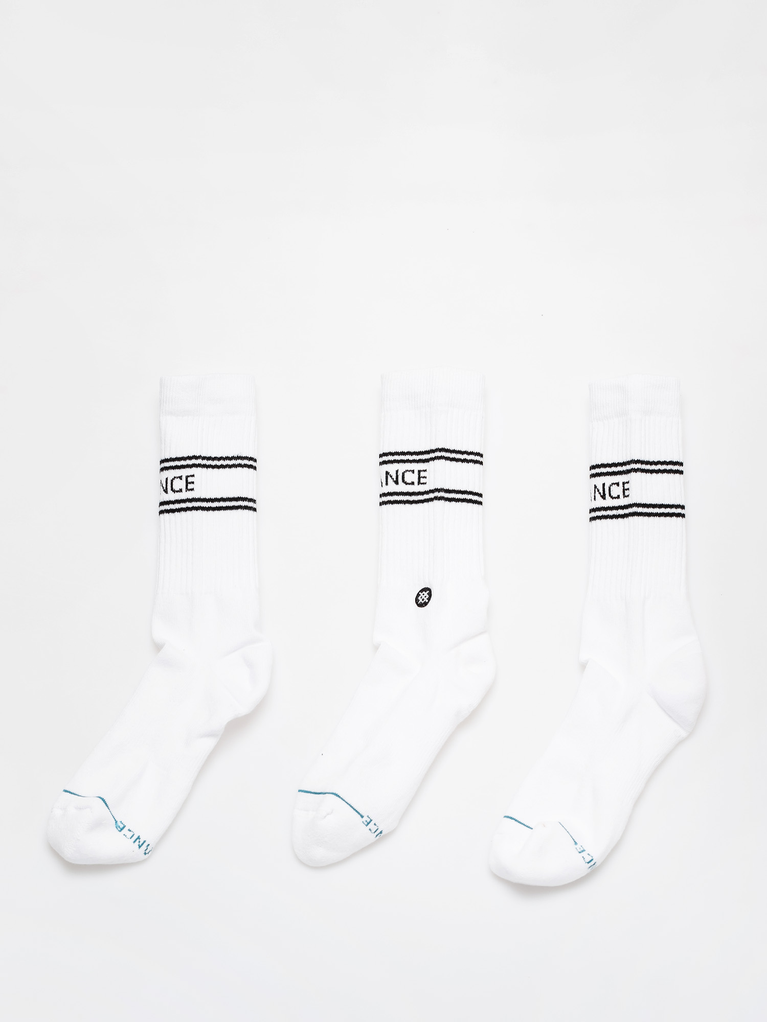 Ponožky Stance Basic 3 Pack Crew (white)