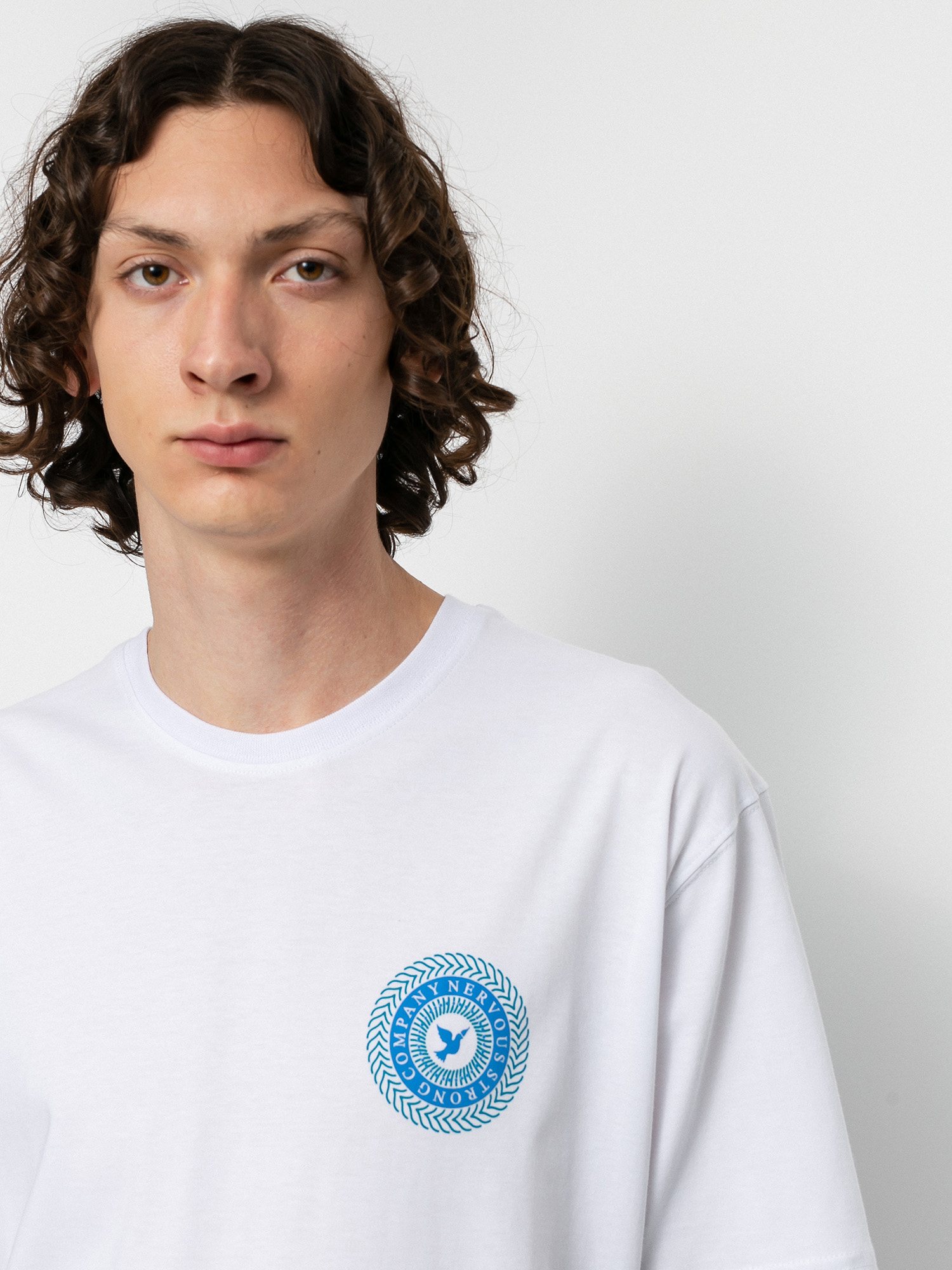 Tričko Nervous Swirl (white)