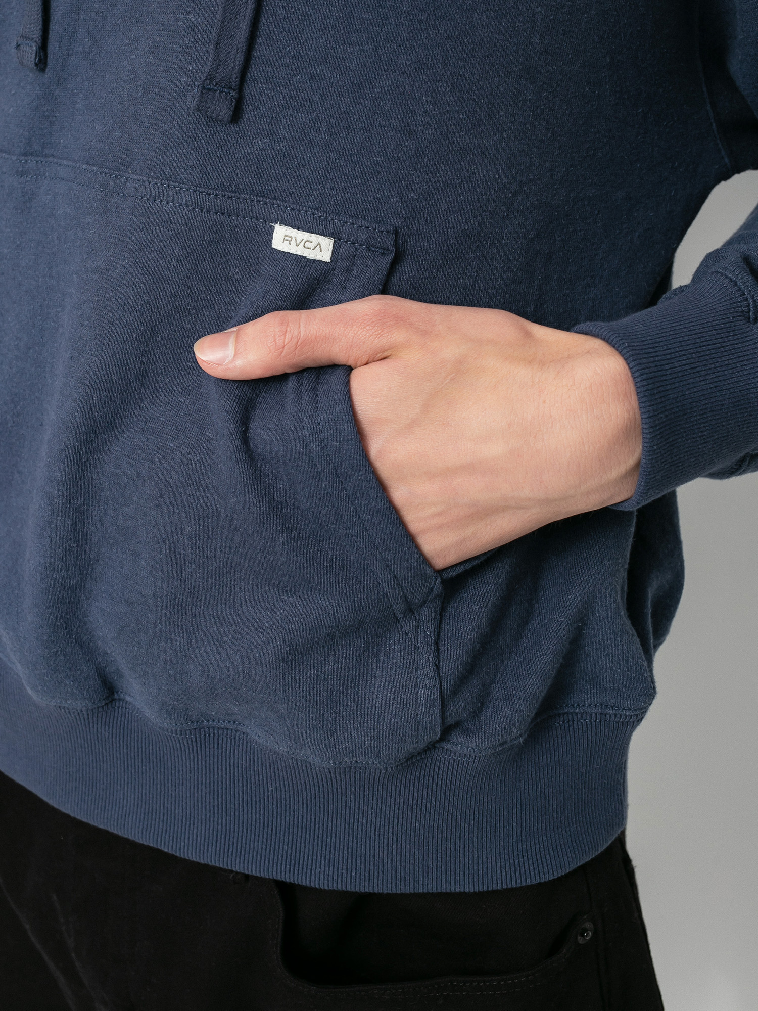 Mikina s kapucí RVCA Noble Hemp HD (indigo)