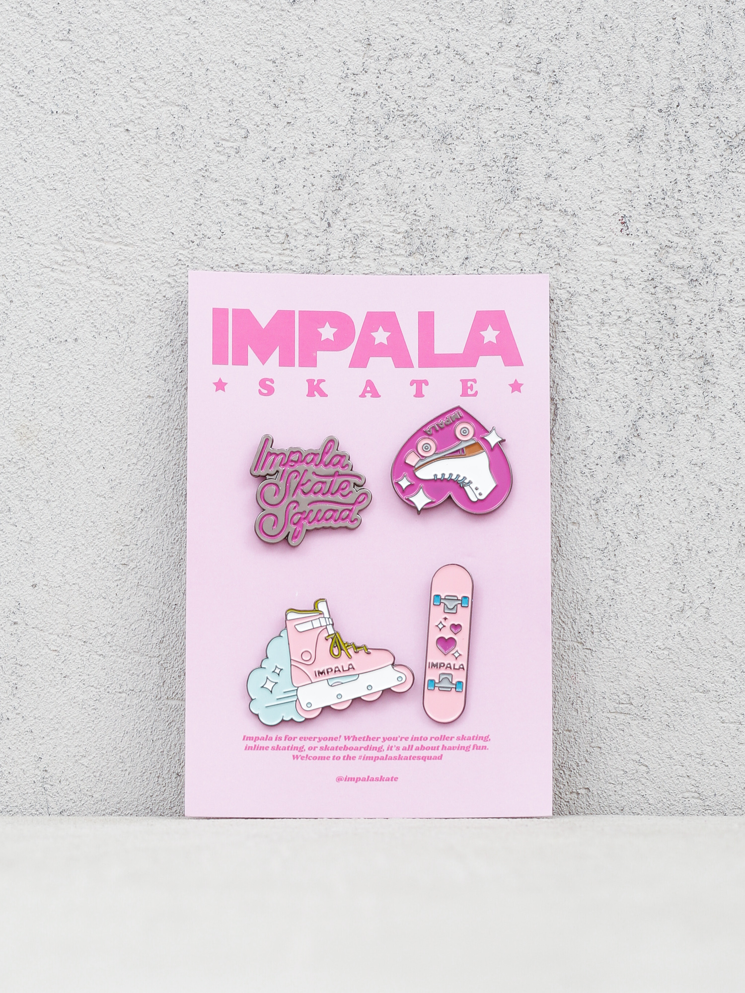 Ostatní Impala Skate Enamel Pin Pack