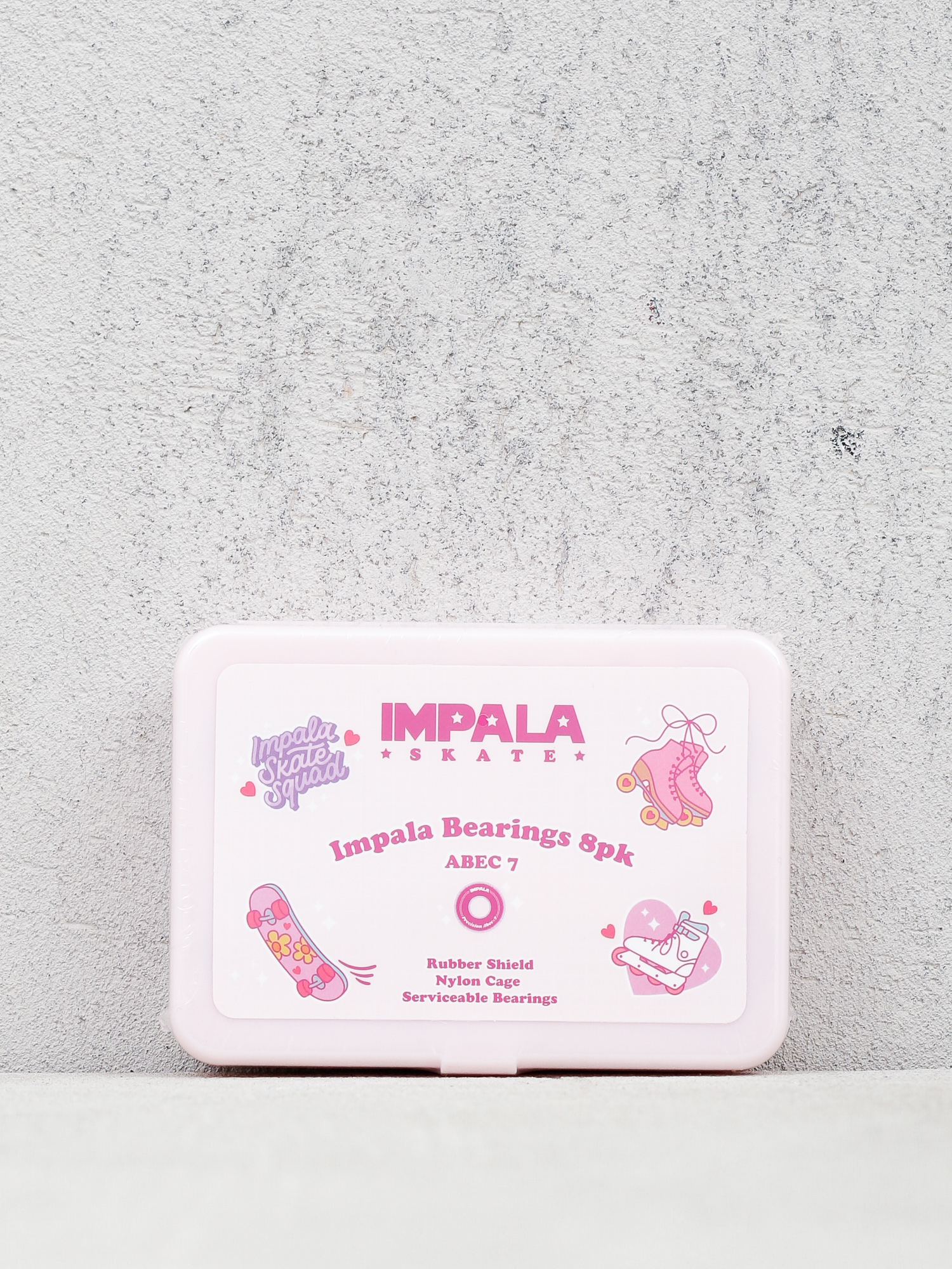 Ložiska Impala Abec 7 Bearings Pack Wmn (pink)