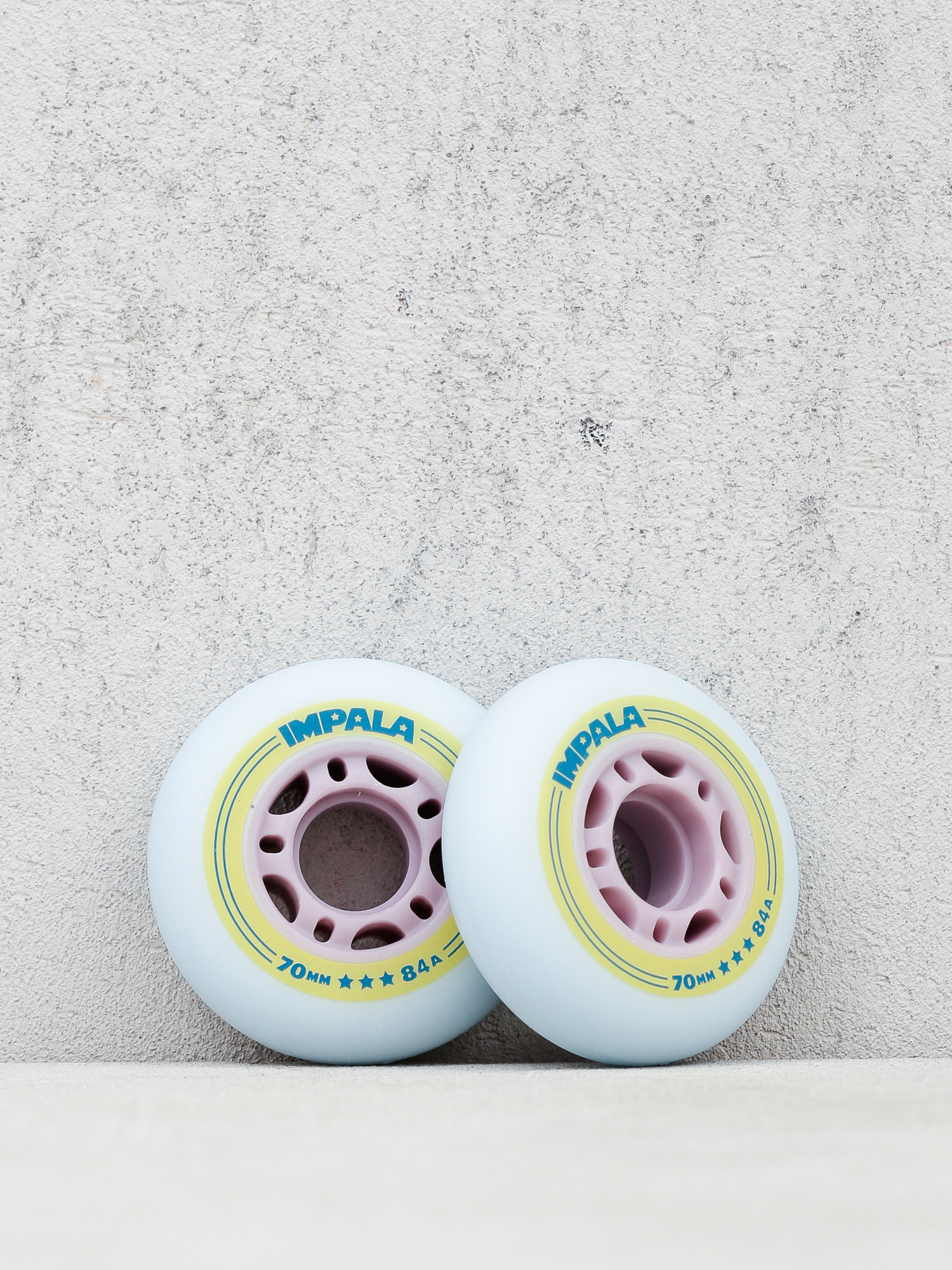 Koleu010dka Impala Inline Wheel Wmn (sky blue/yellow)