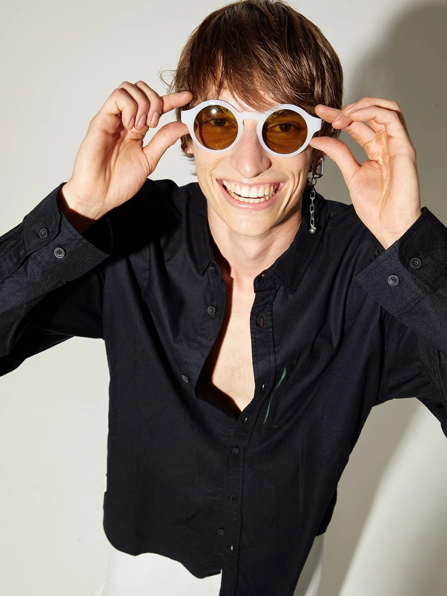 Sluneční brýle Szade Lazenby (bleach wht/char olive/caper)