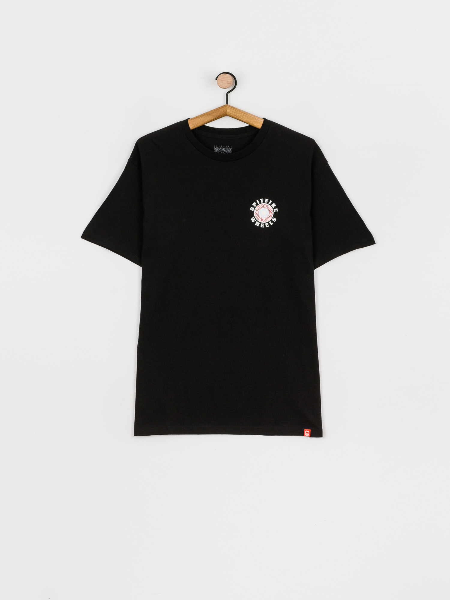 Tričko Spitfire Og Clsc Fill (black/red)