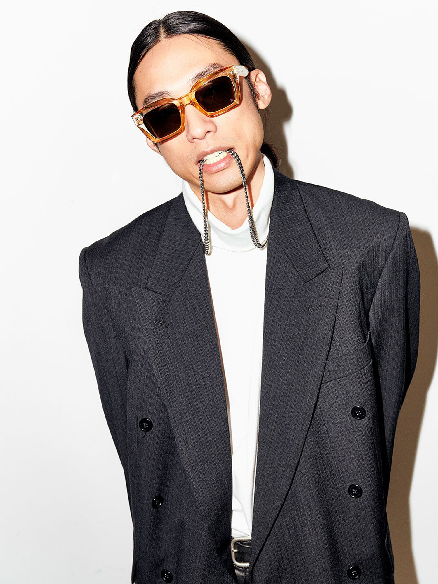 Sluneční brýle Szade Seidler (naked crystal/moss)