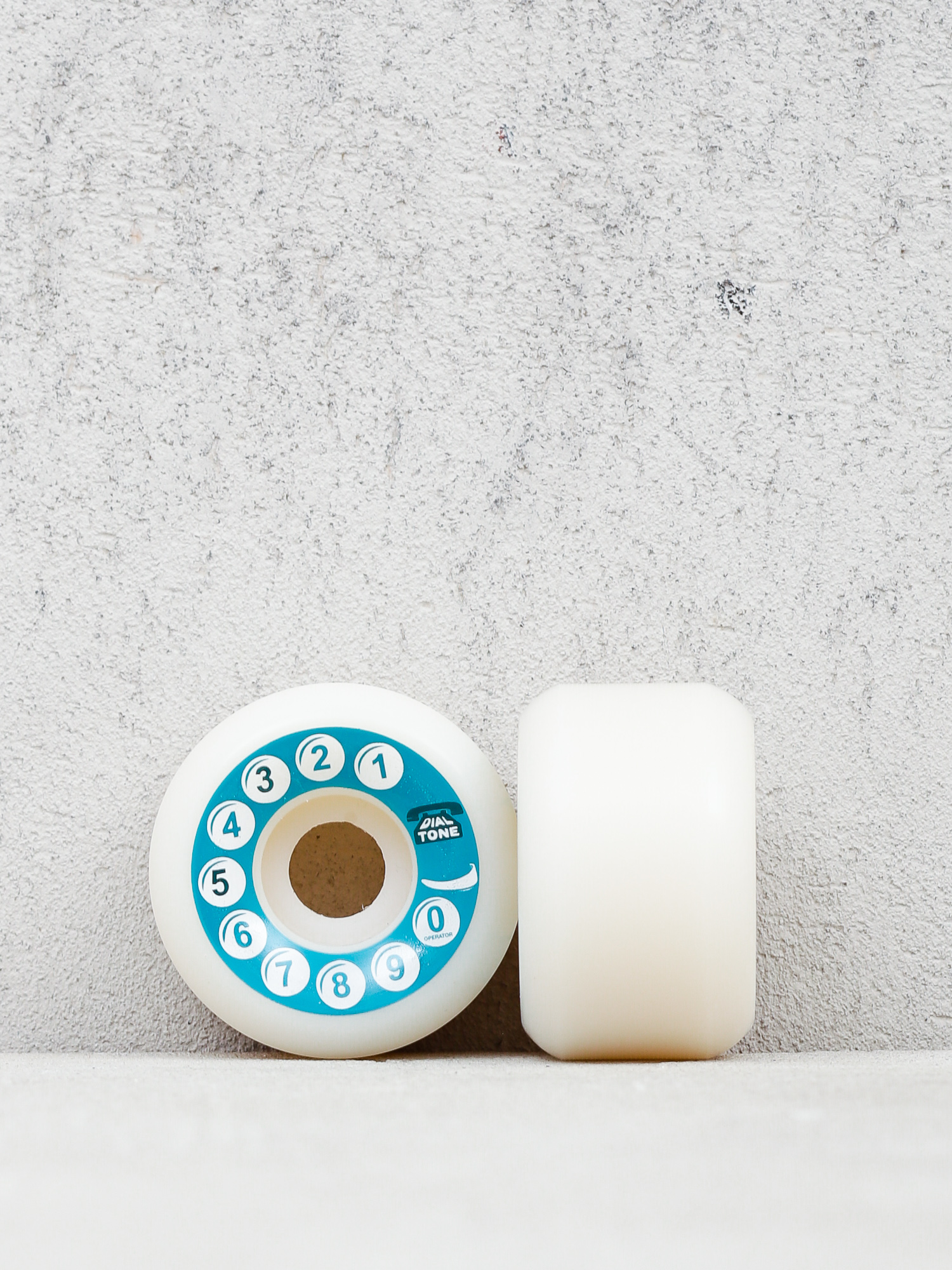 Kolečka Dial Tone Og Rotary Standard (white/teal)