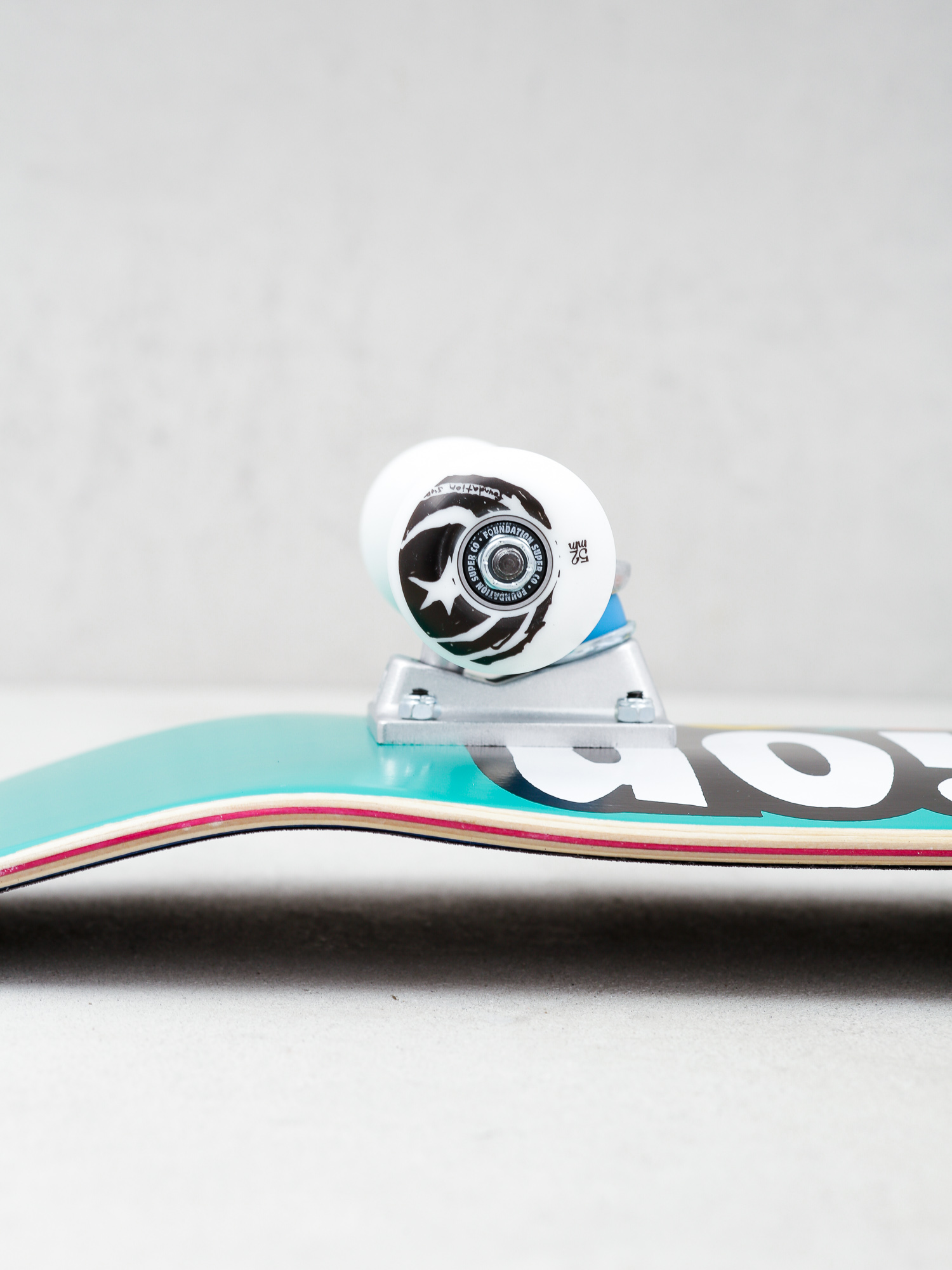 Skateboard Foundation Star (teal)