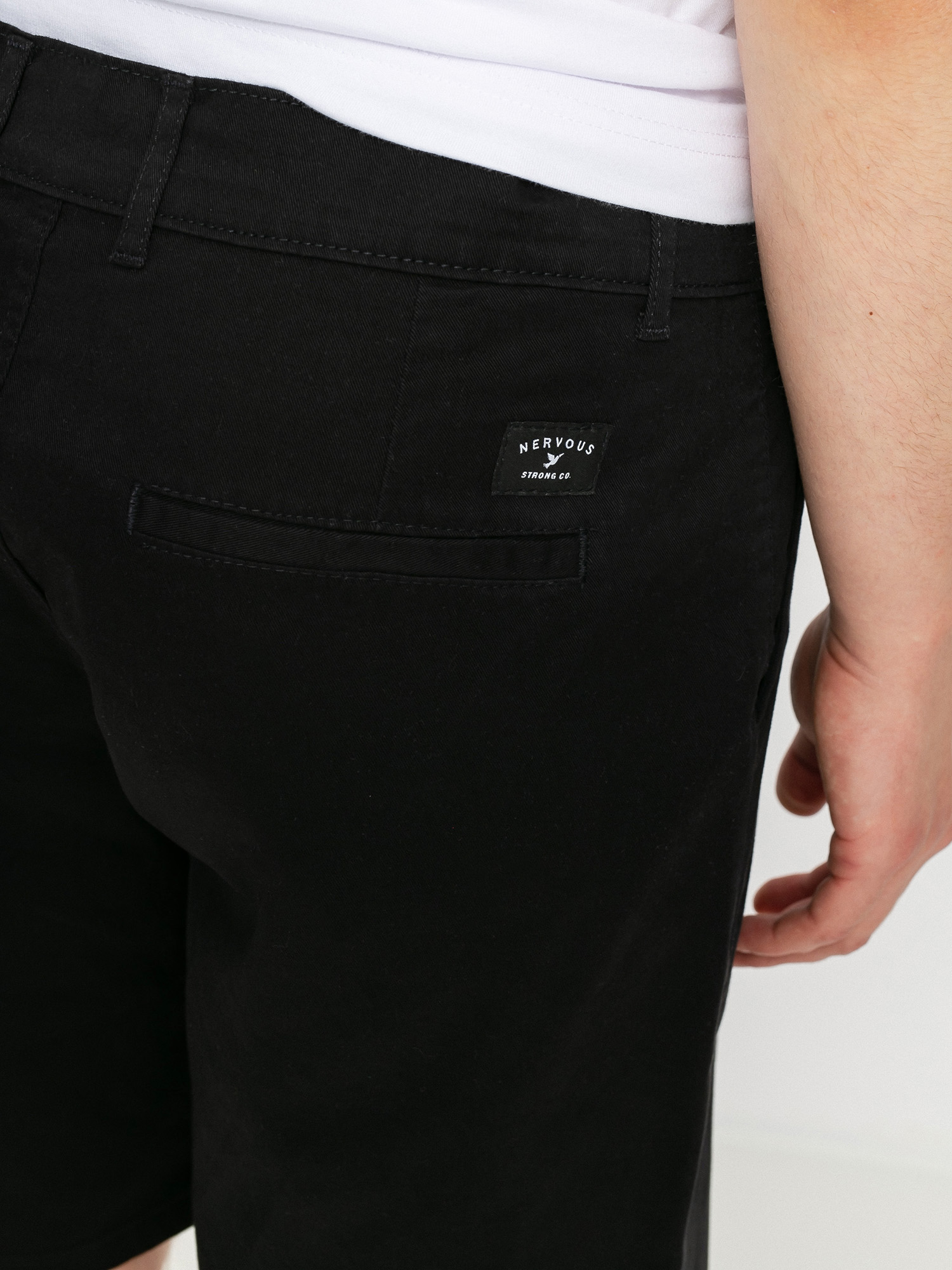 Kraťasy Nervous Chino (black)