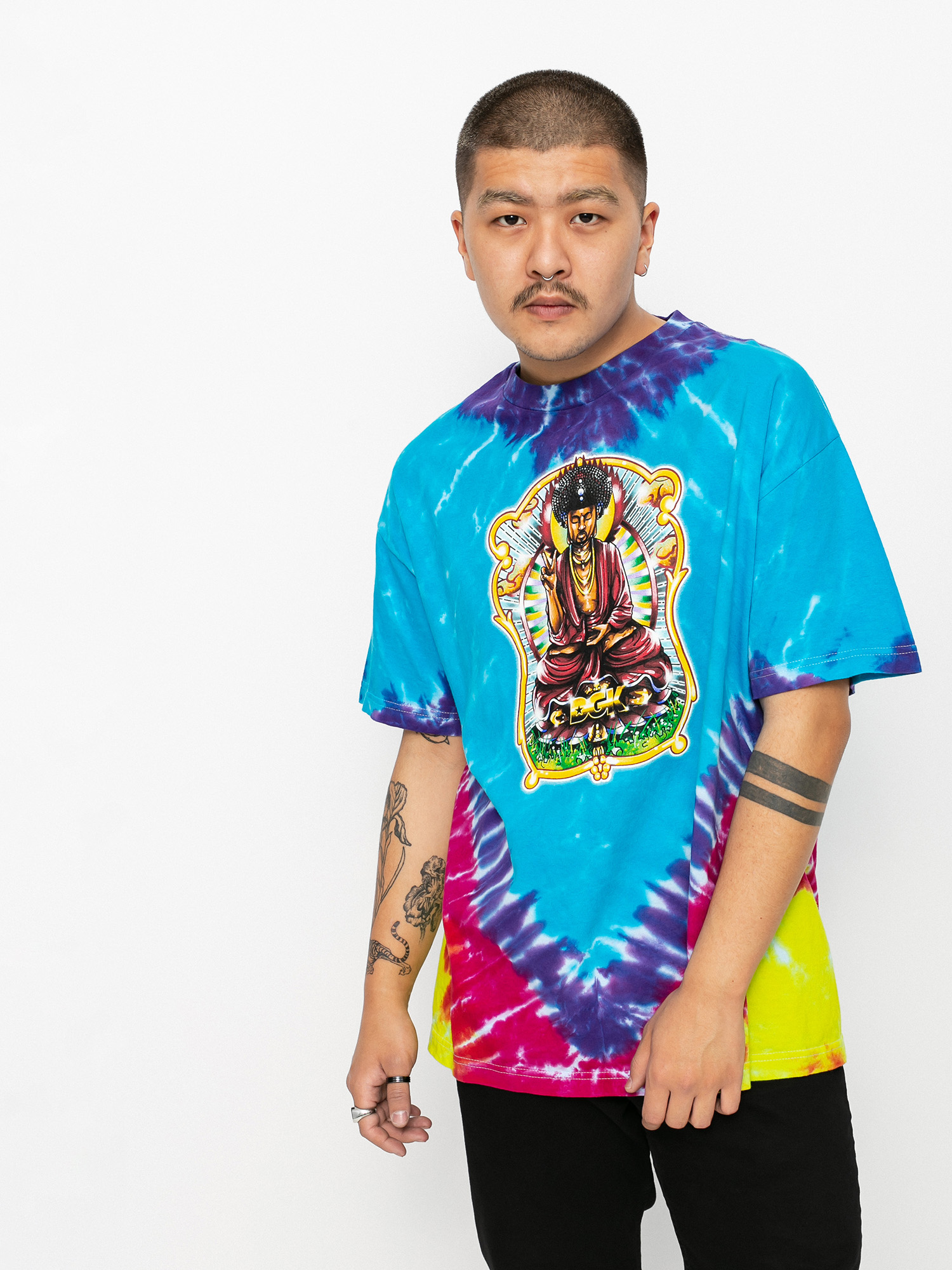 Tričko DGK Buddha (tie dye)