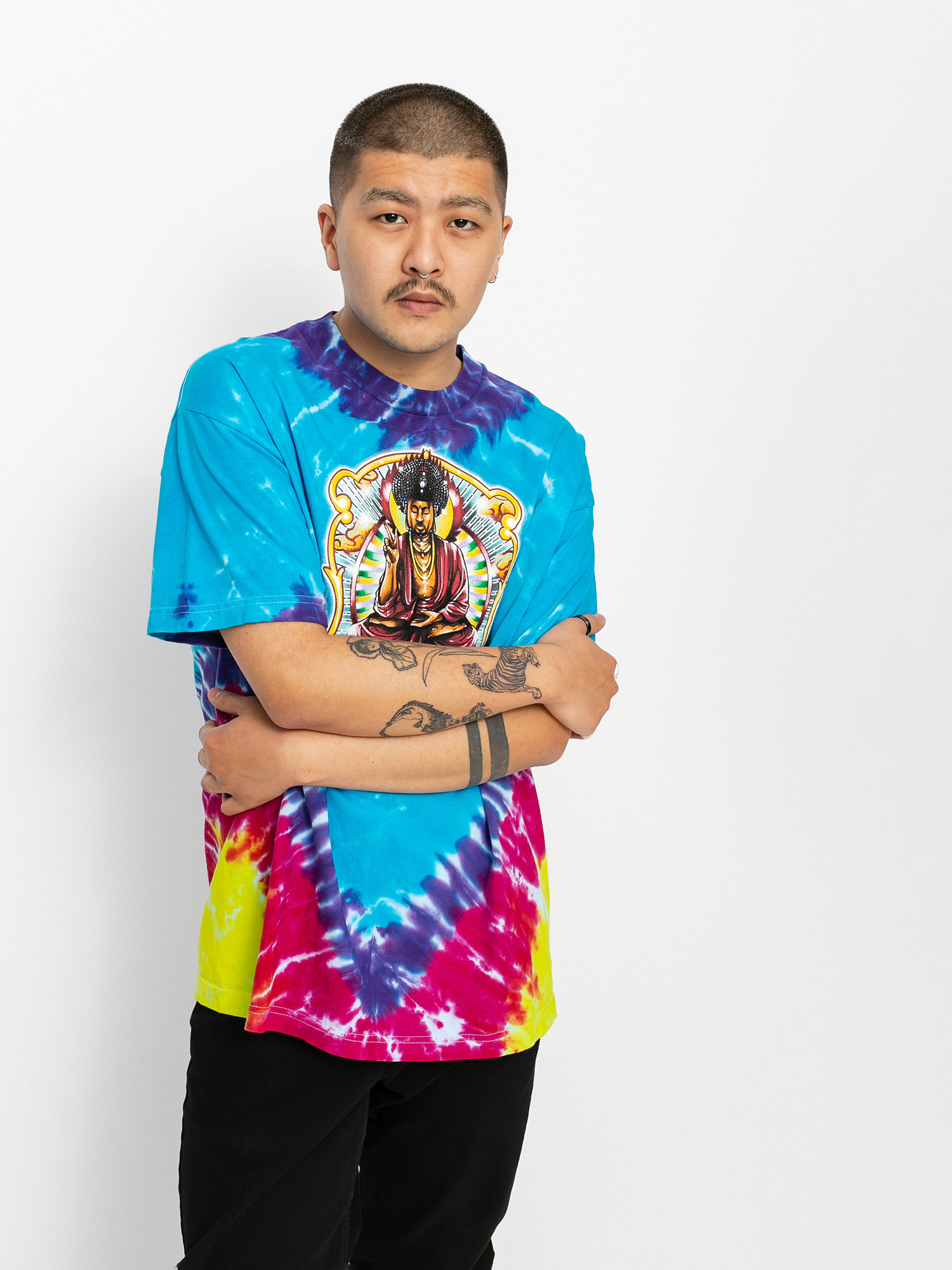 Tričko DGK Buddha (tie dye)