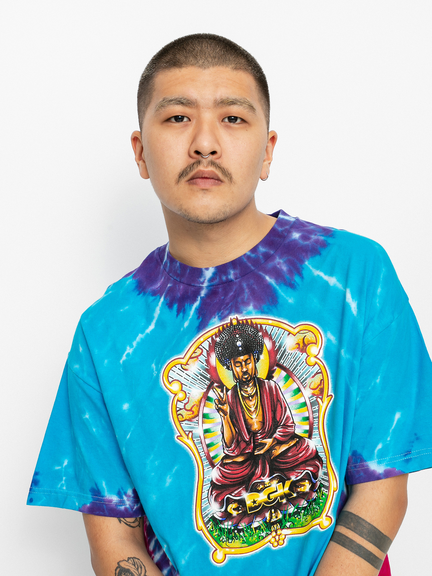 Tričko DGK Buddha (tie dye)