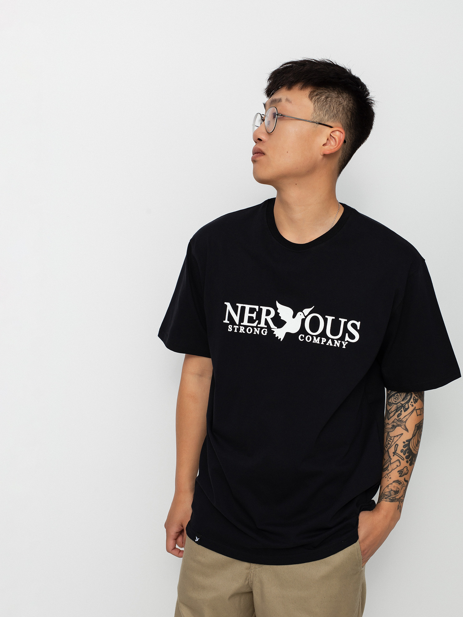 Tričko Nervous Classic (black)