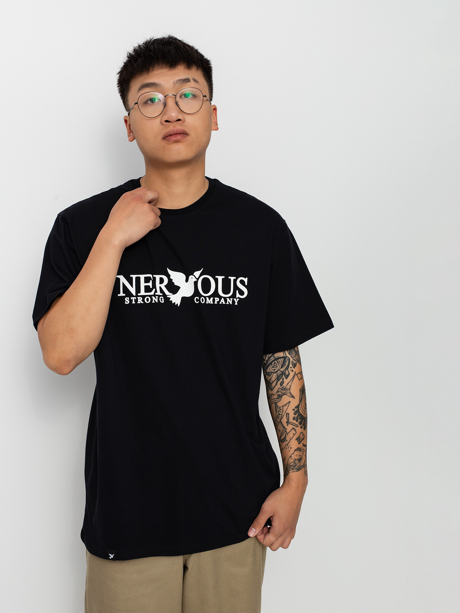 Tričko Nervous Classic (black)