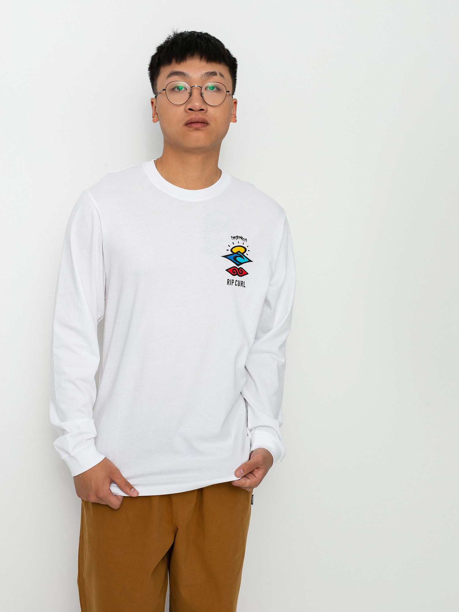 Triko Rip Curl Search (white)