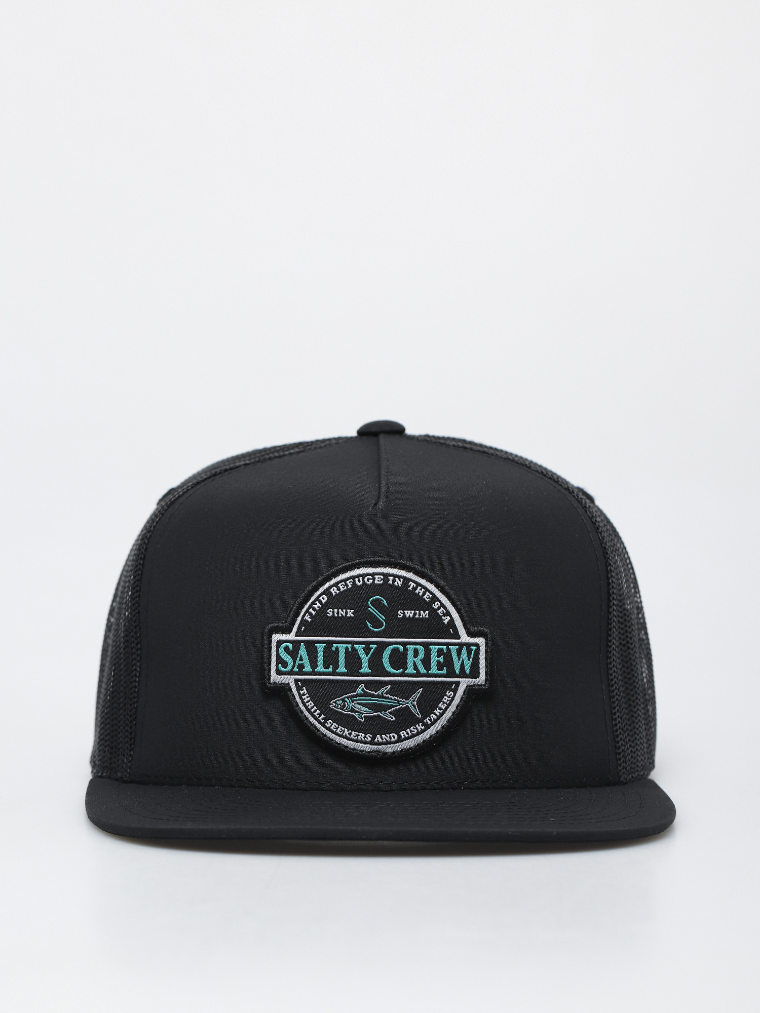 Kšiltovka  Salty Crew Deep Sea Trucker (black)