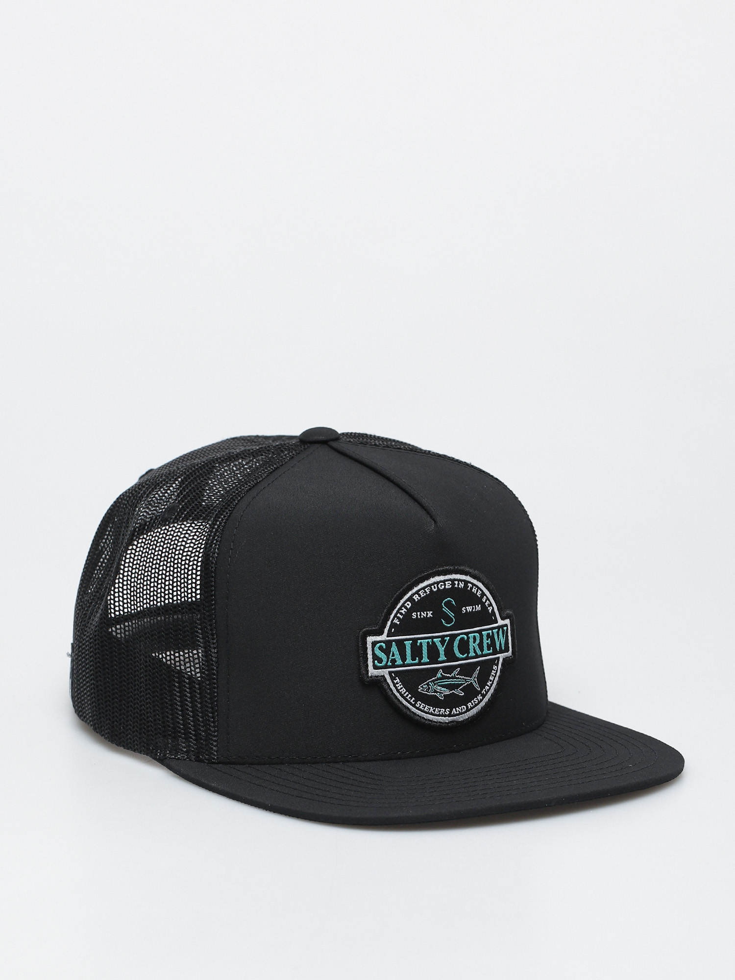 Kšiltovka  Salty Crew Deep Sea Trucker (black)