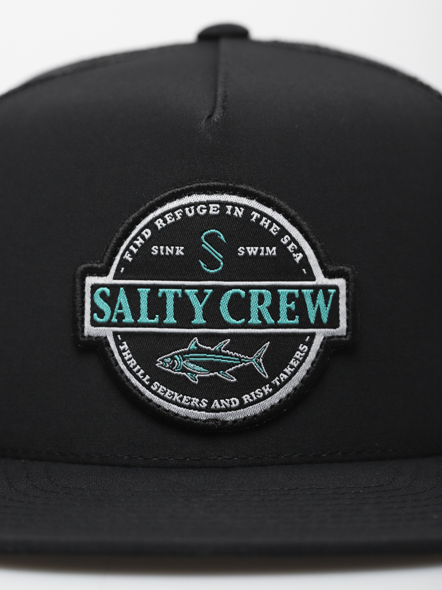 Kšiltovka  Salty Crew Deep Sea Trucker (black)