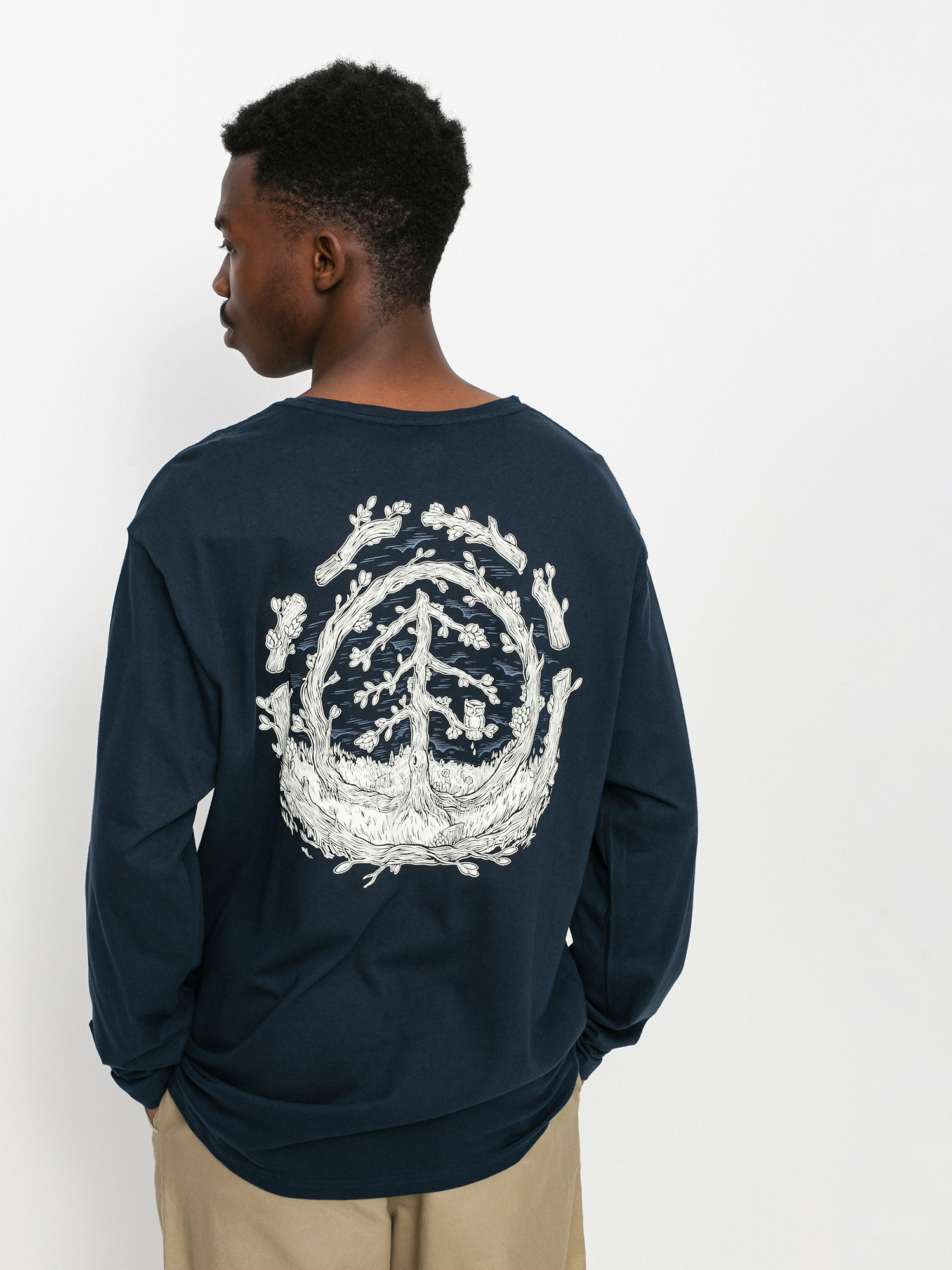 Triko Element Too Late Logo (eclipse navy)