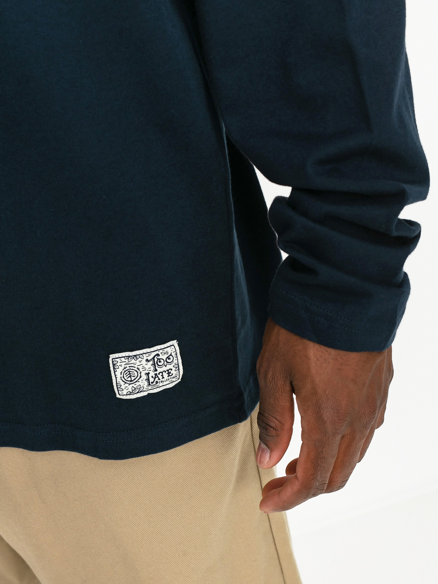 Triko Element Too Late Logo (eclipse navy)