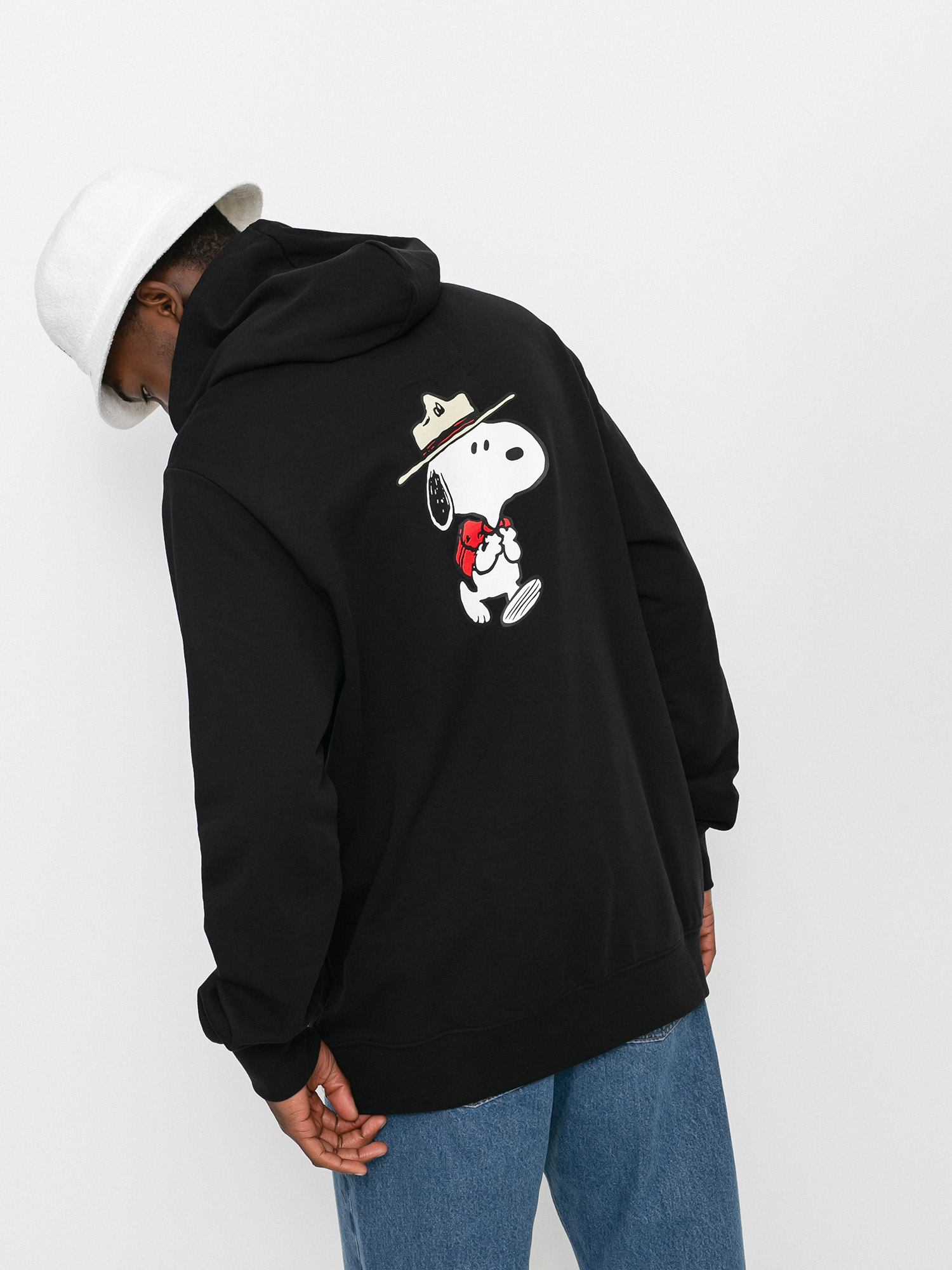 Mikina s kapucí Element Peanuts Trekking HD (flint black)