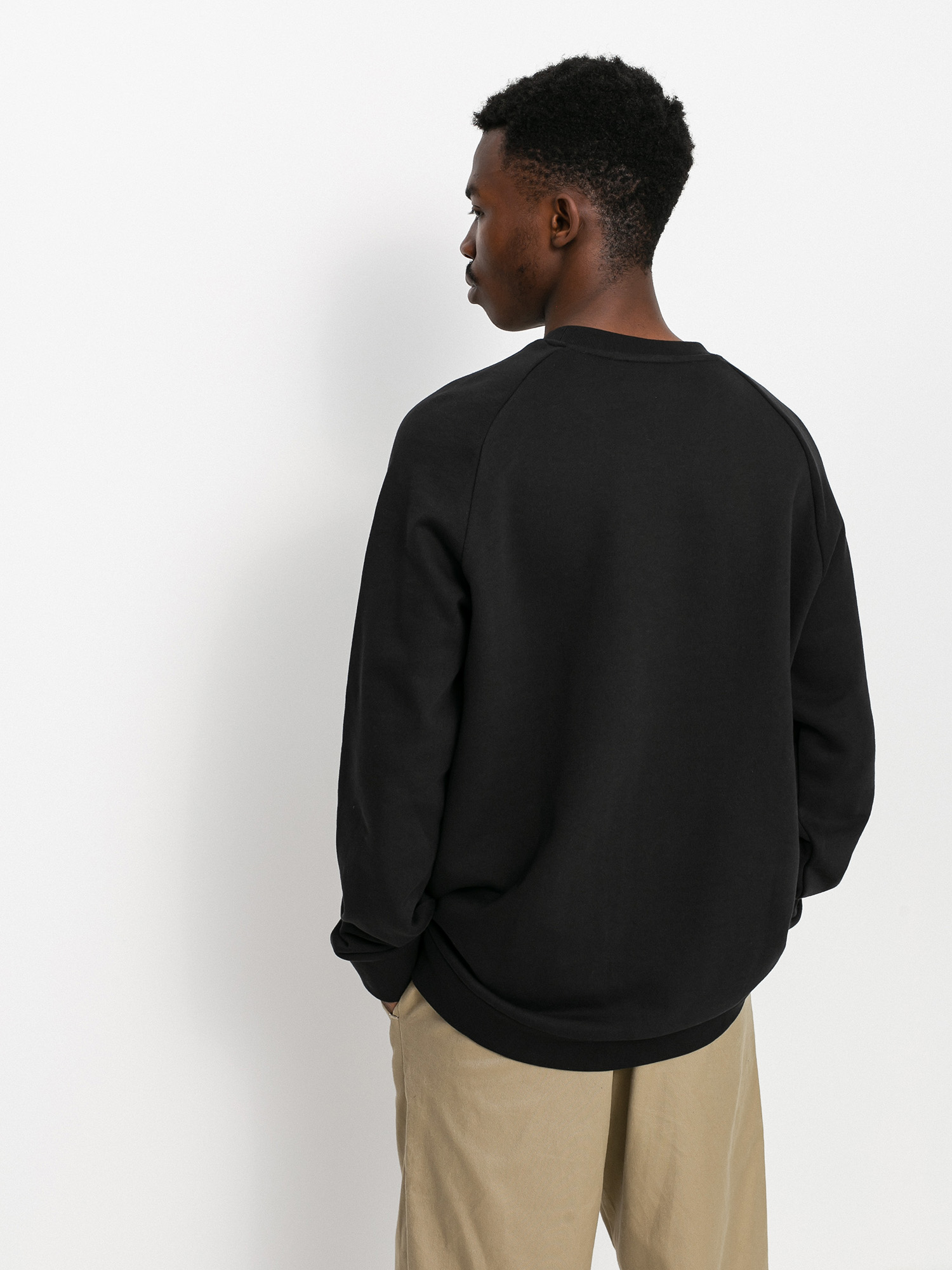 Mikina adidas Originals Trefoil (black/white)