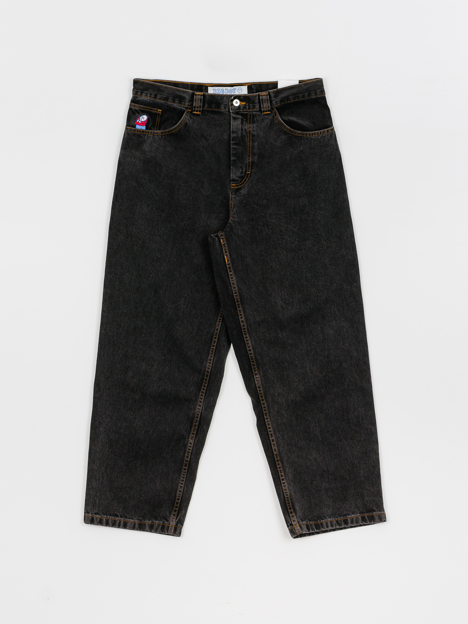 Kalhoty Polar Skate Big Boy Jeans (washed black)