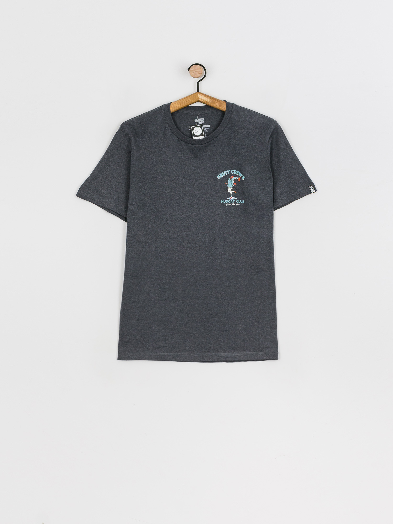 Tričko Salty Crew Mudcat Standard (grey heather)