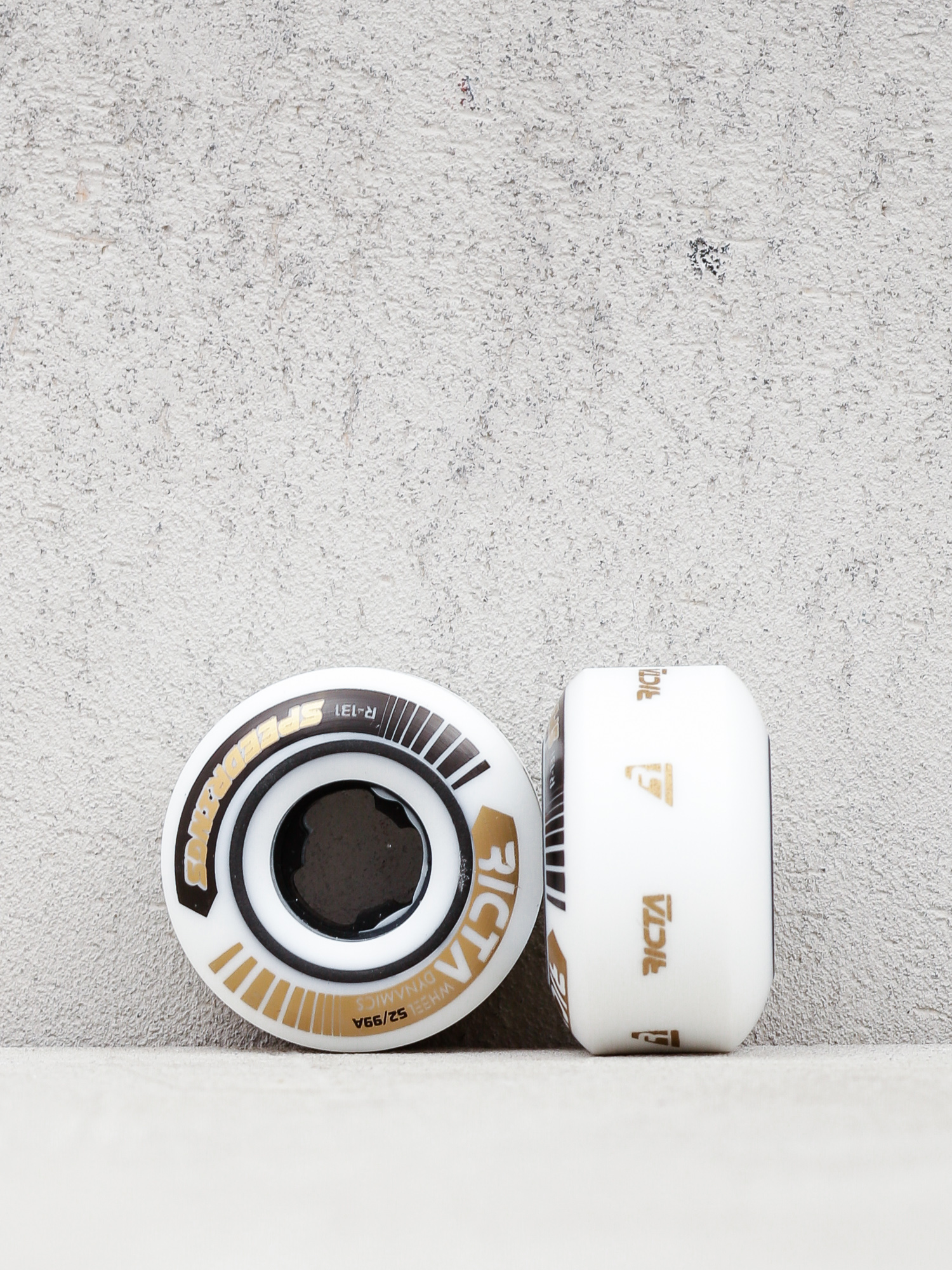 Kolečka Ricta Speedrings Slim 99a (white/gold)