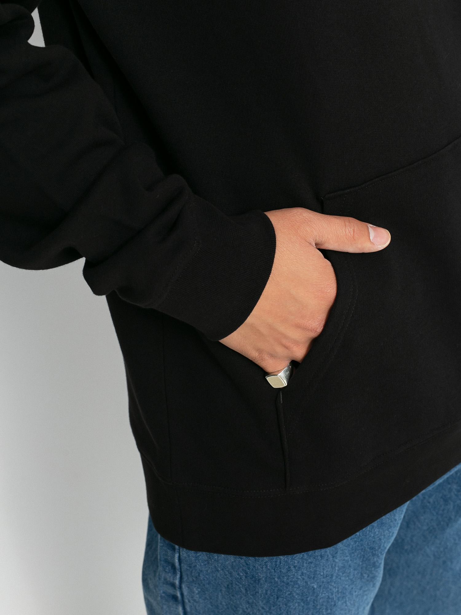 Mikina s kapucí Vans Otw II HD (black)