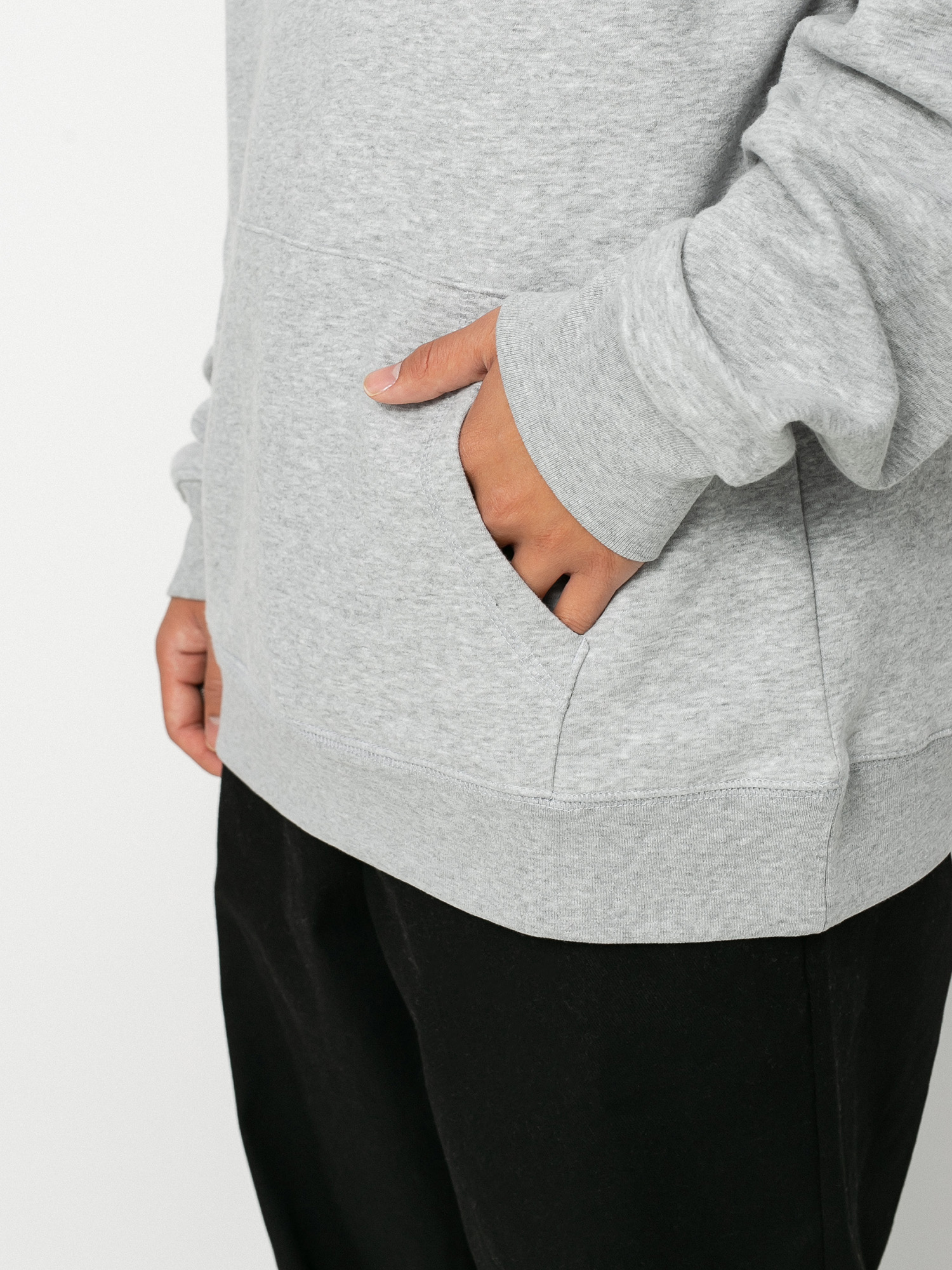 Mikina s kapucí Malita Bottles HD (heather grey)