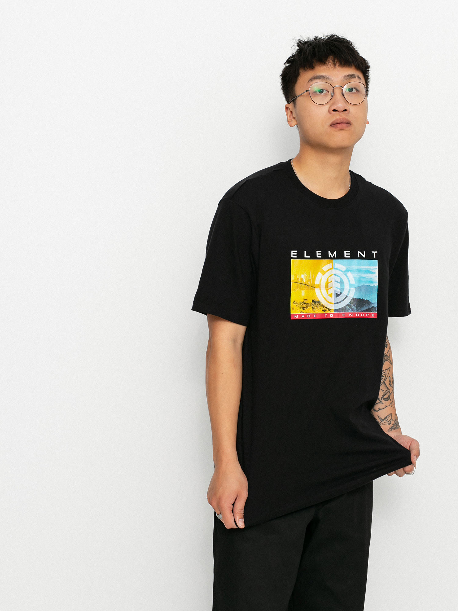 Tričko Element Sentinel (flint black)