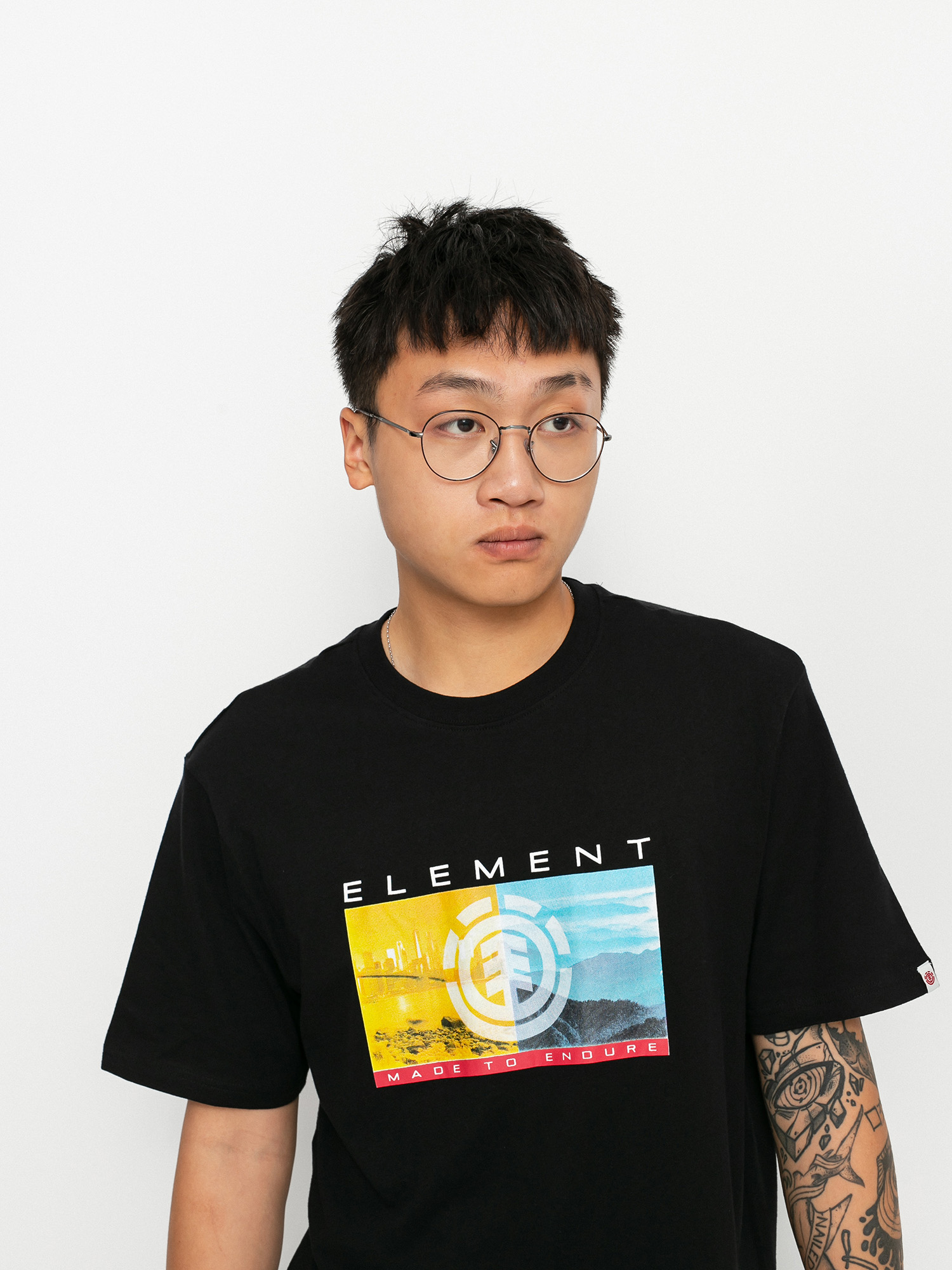 Tričko Element Sentinel (flint black)