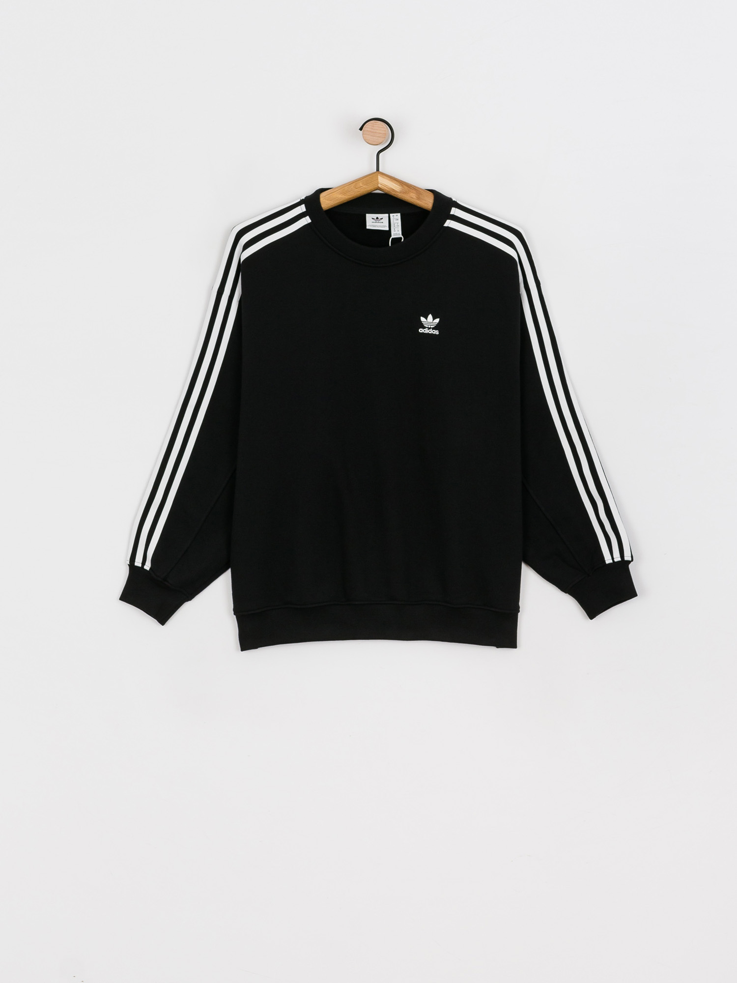 Mikina adidas Originals Oversize Trefoil Wmn (black)